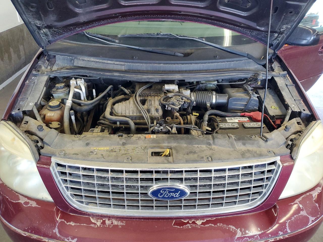 2006 Ford Freestar Sel Burgundy vin: 2FMZA52266BA23723
