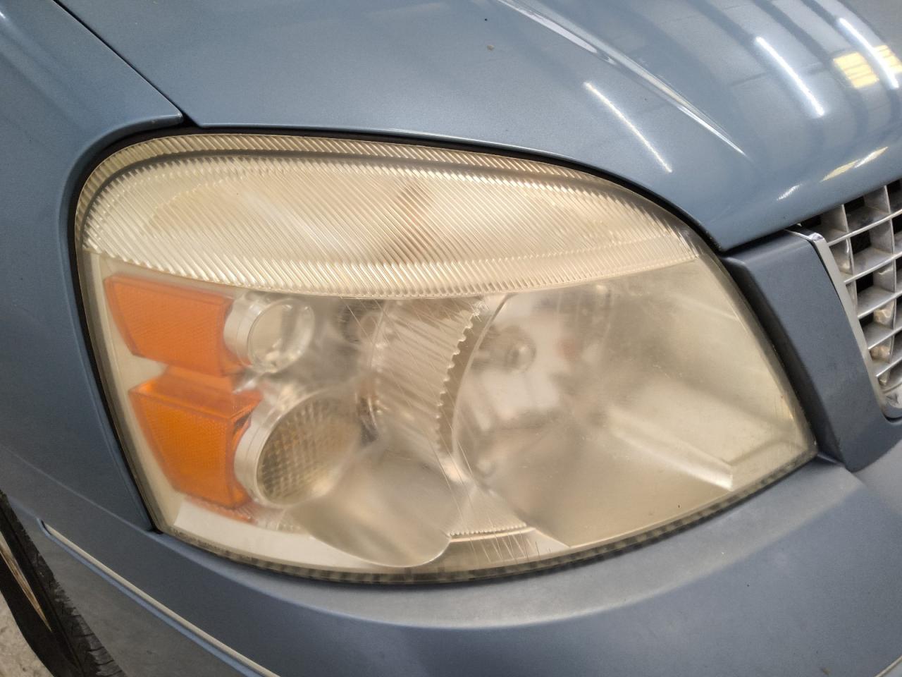 2007 Ford Freestar Sel Blue vin: 2FMZA52267BA04753 Damage: Right Head Lamp, Faded, Repair Required