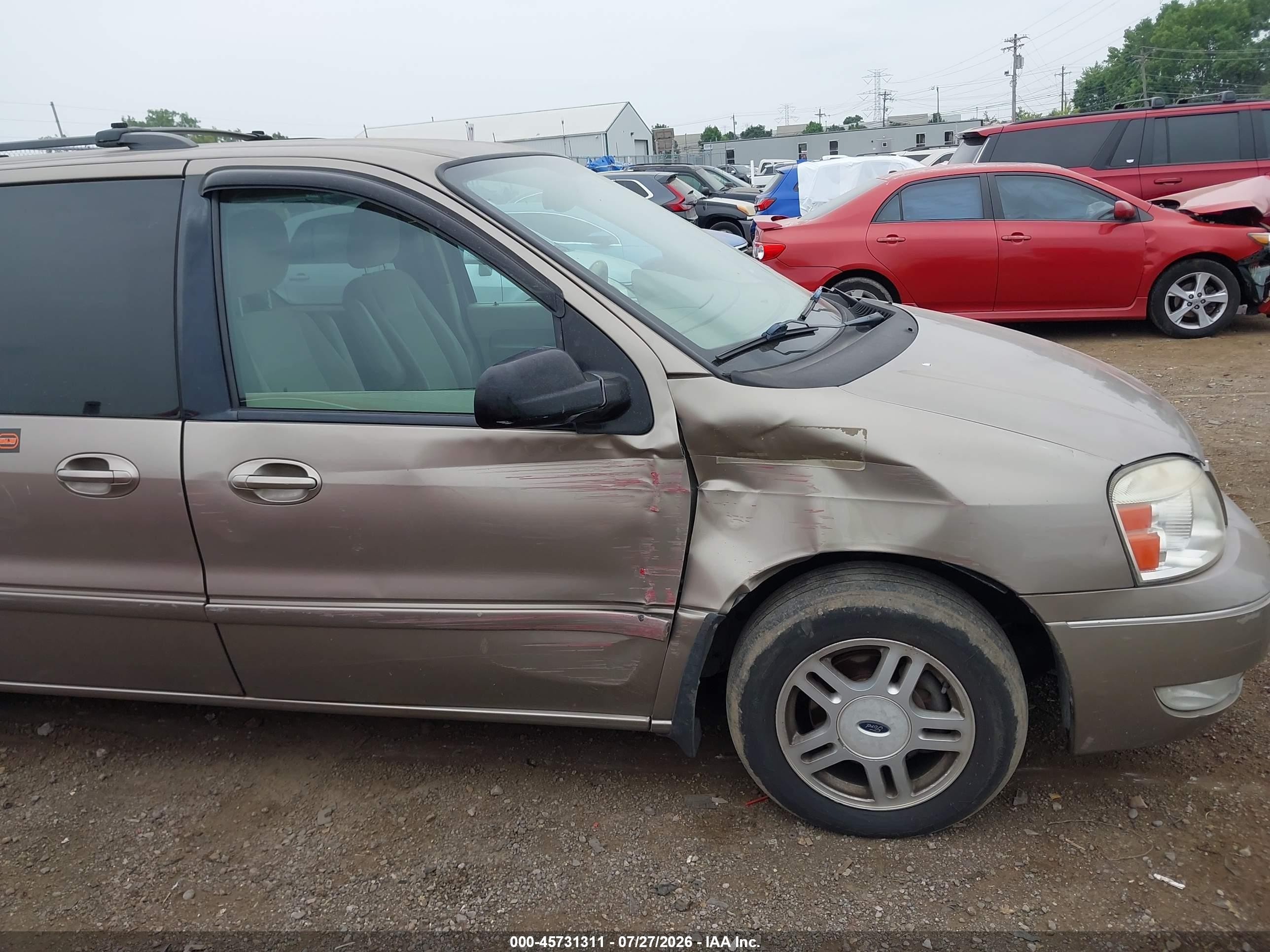2004 Ford Freestar Sel Tan vin: 2FMZA52274BA44495
