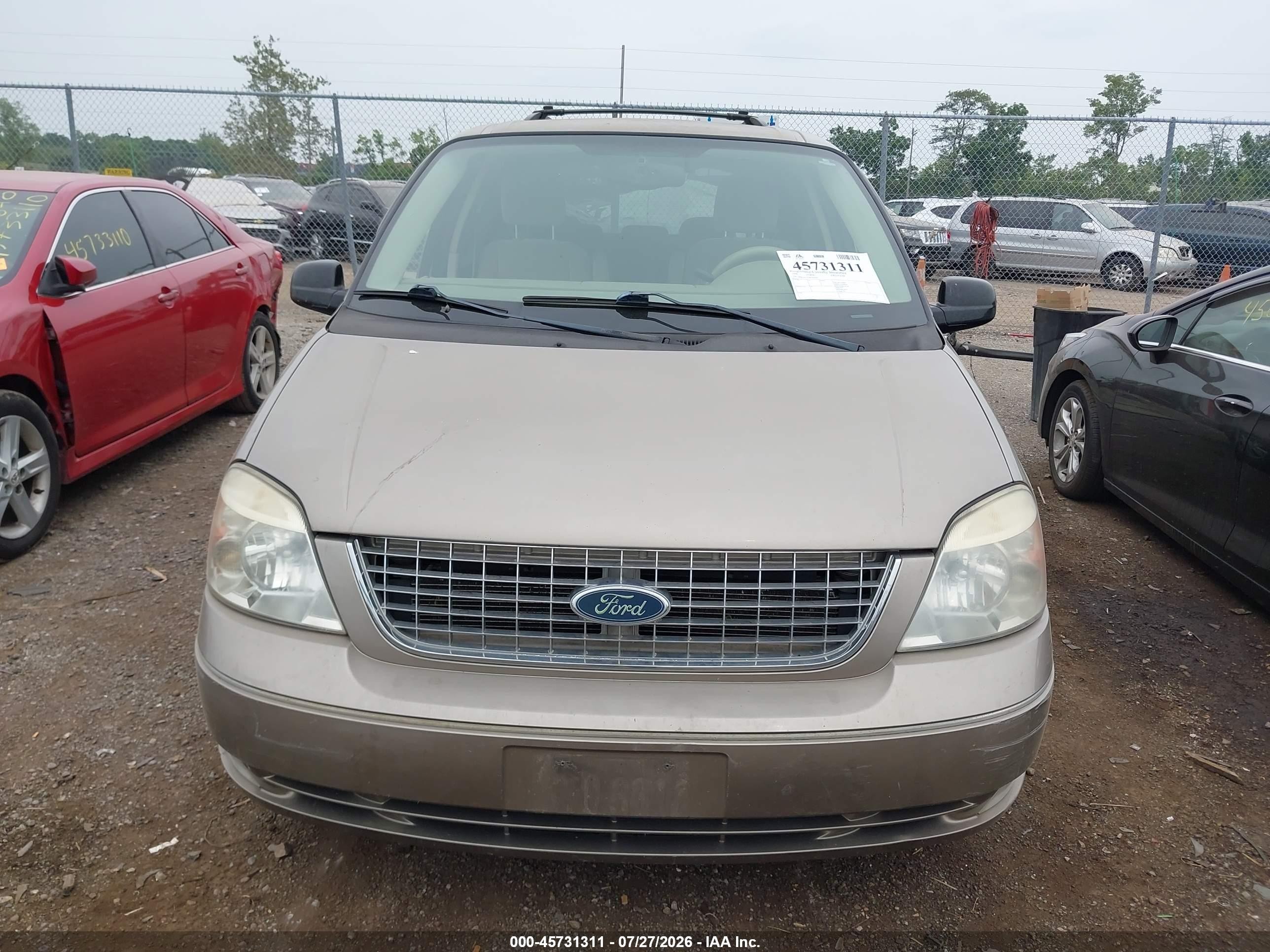 2004 Ford Freestar Sel Tan vin: 2FMZA52274BA44495