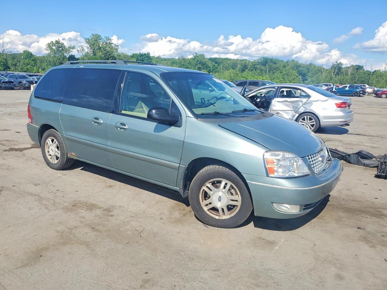 2007 Ford Freestar Sel Teal vin: 2FMZA52277BA08228