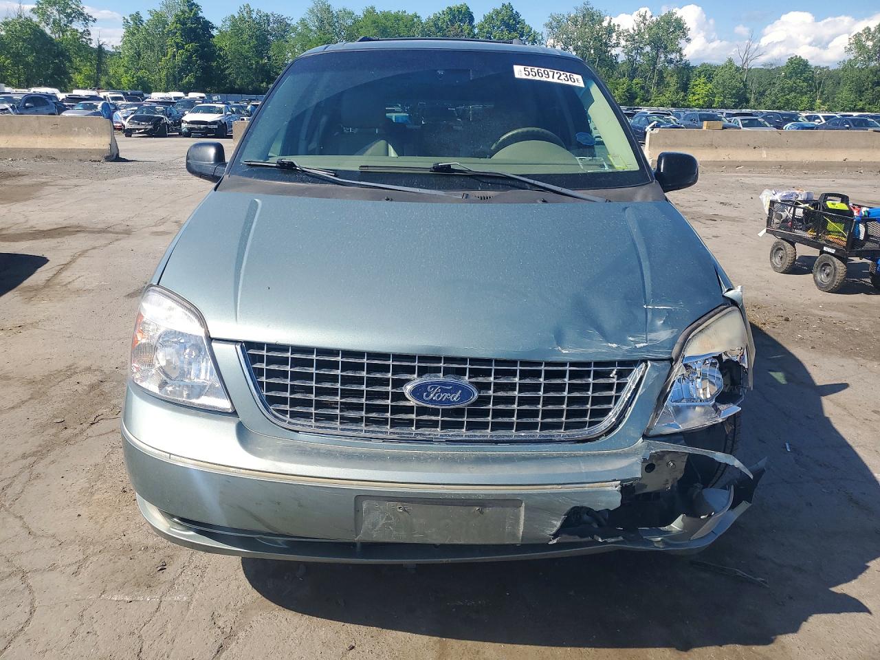 2007 Ford Freestar Sel Teal vin: 2FMZA52277BA08228