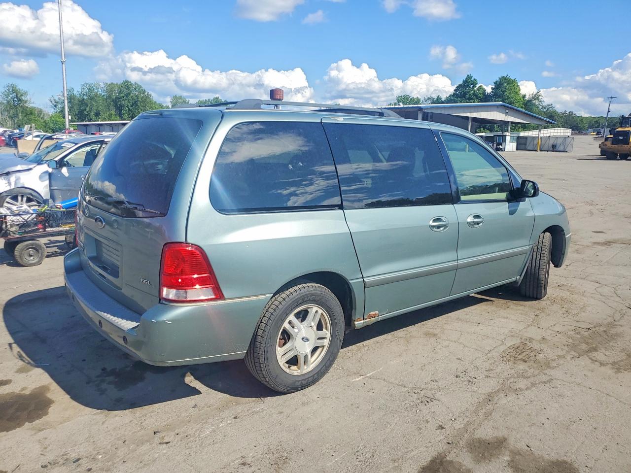 2007 Ford Freestar Sel Teal vin: 2FMZA52277BA08228