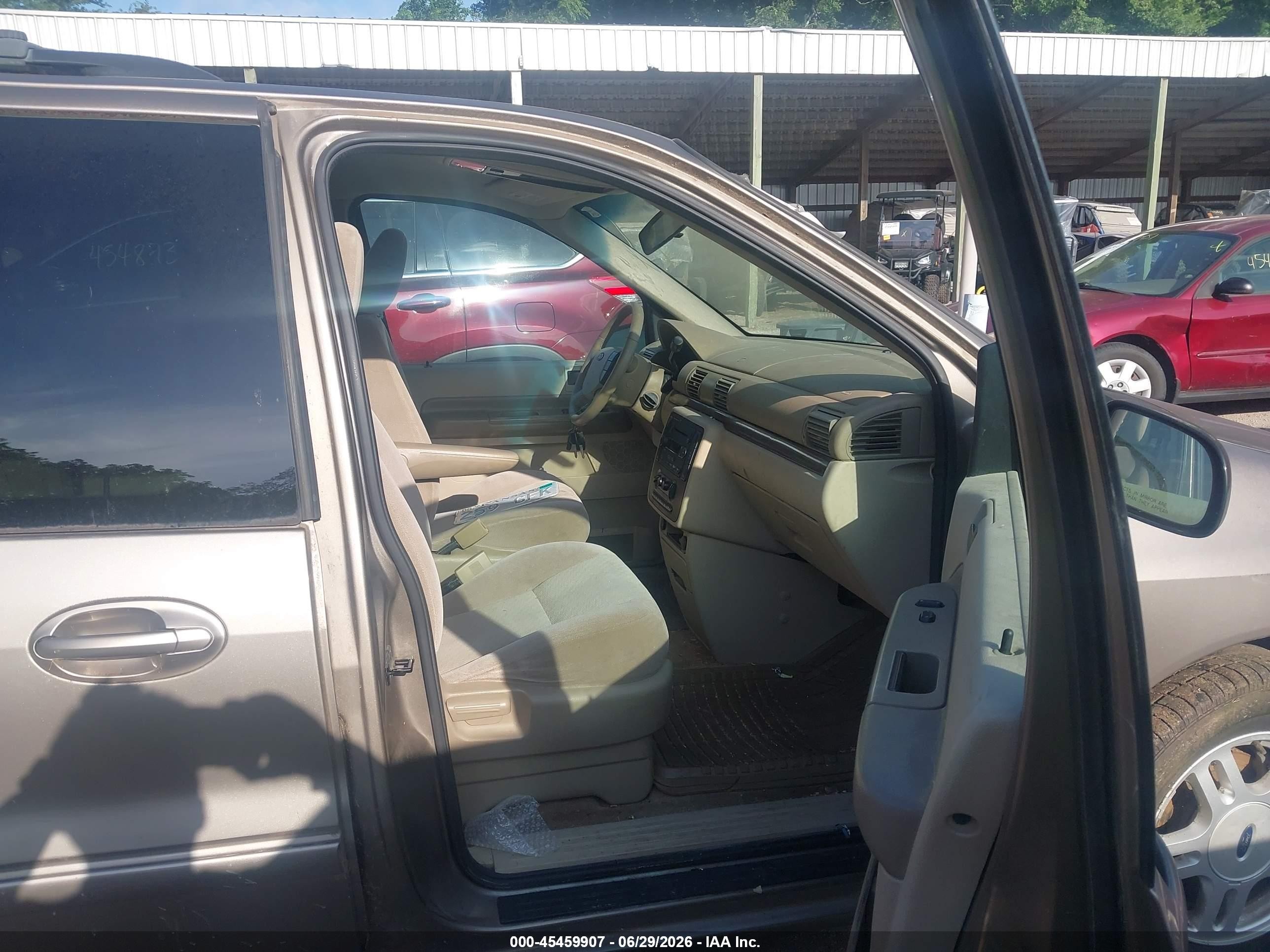 2005 Ford Freestar Sel Brown vin: 2FMZA52285BA42353