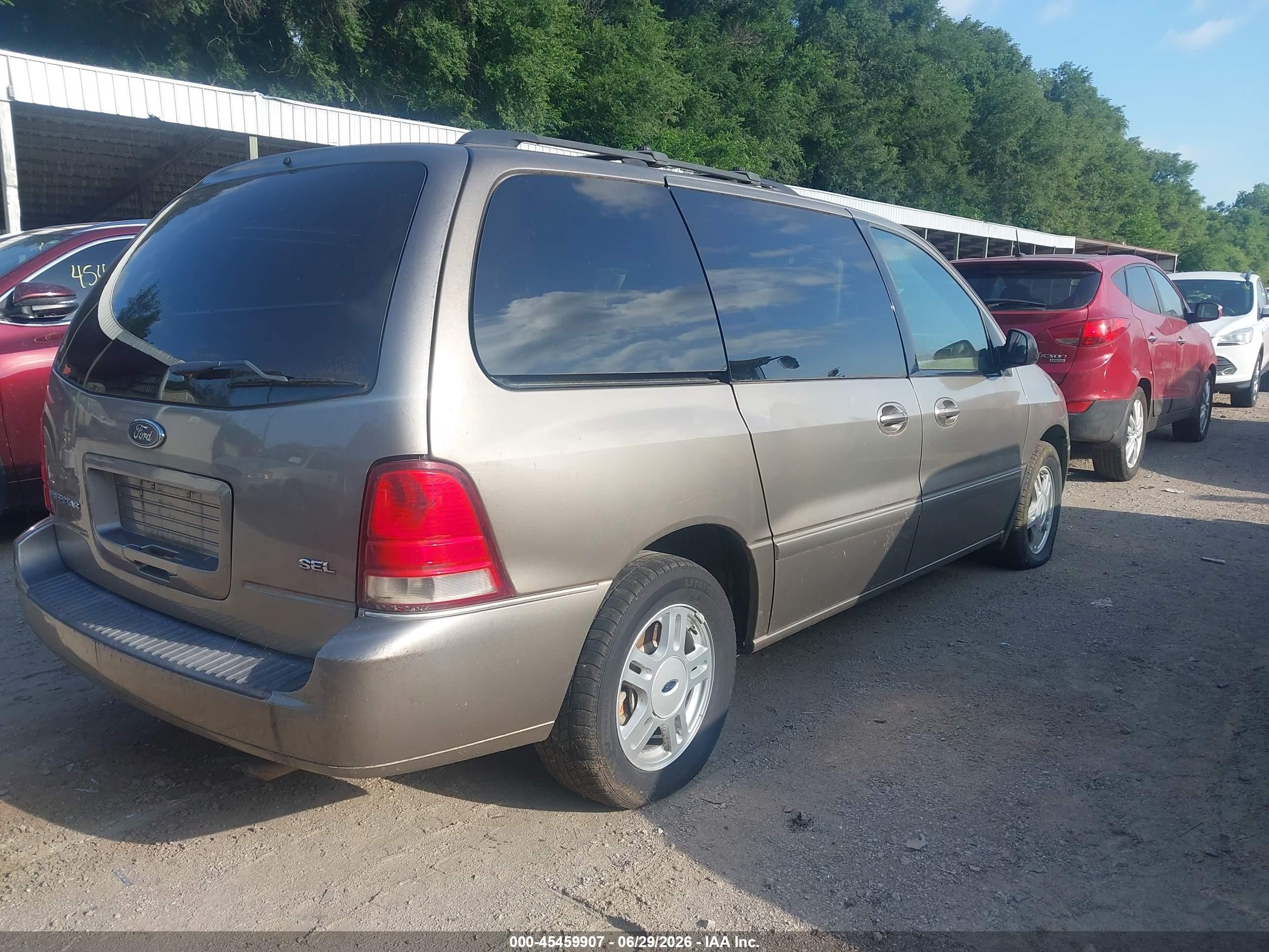 2005 Ford Freestar Sel Brown vin: 2FMZA52285BA42353