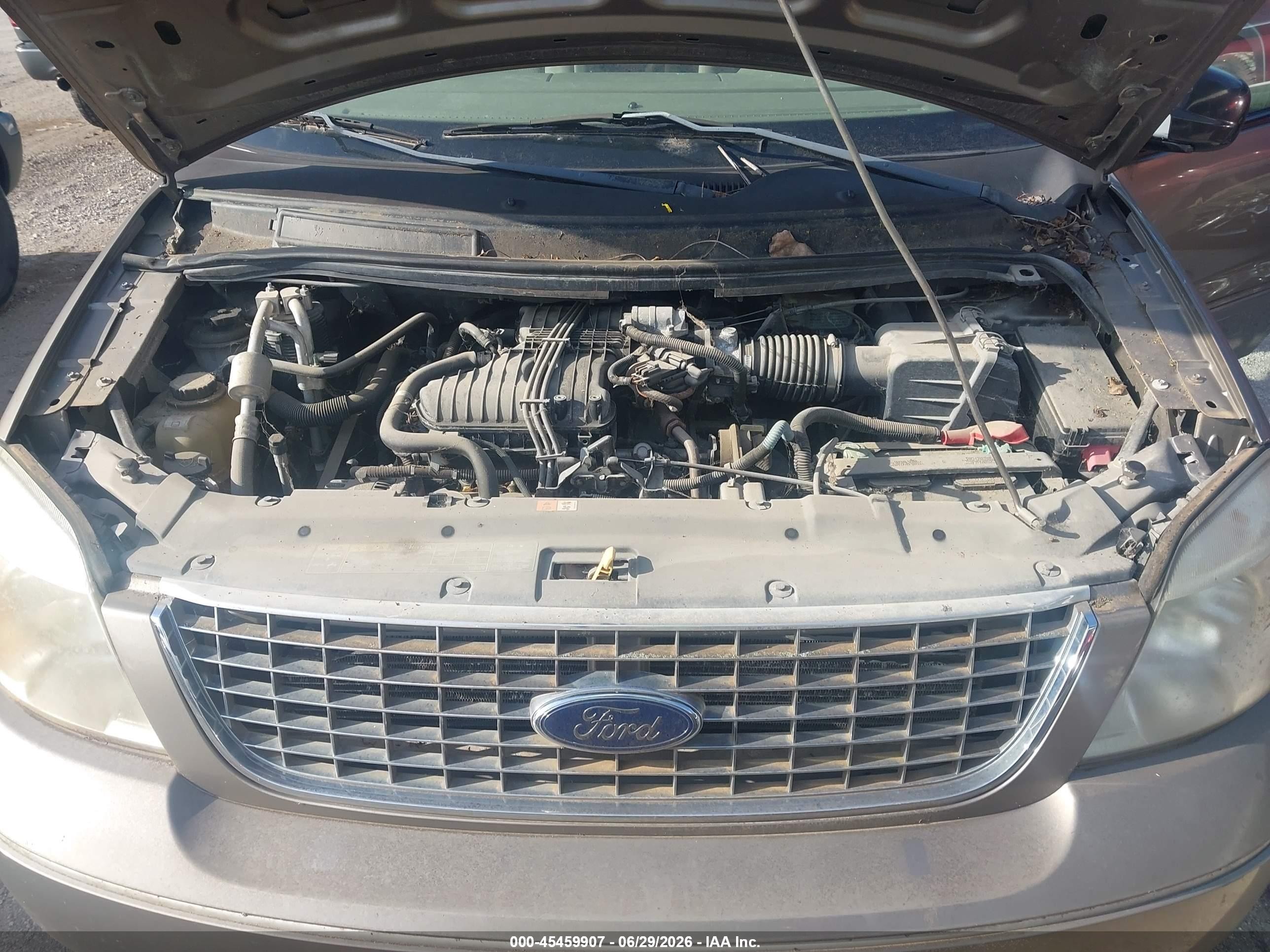 2005 Ford Freestar Sel Brown vin: 2FMZA52285BA42353