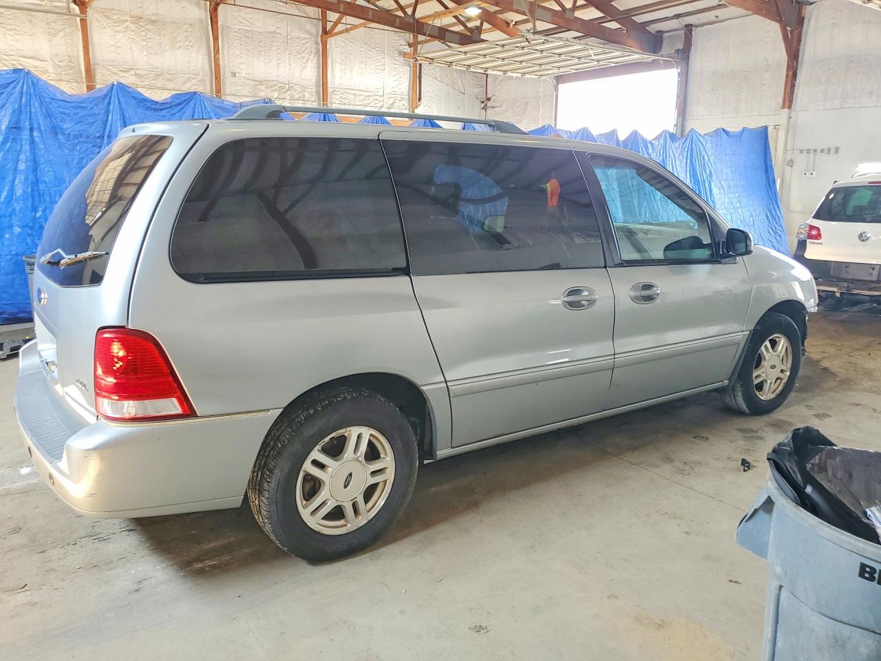 2007 Ford Freestar Sel Silver vin: 2FMZA52297BA10336