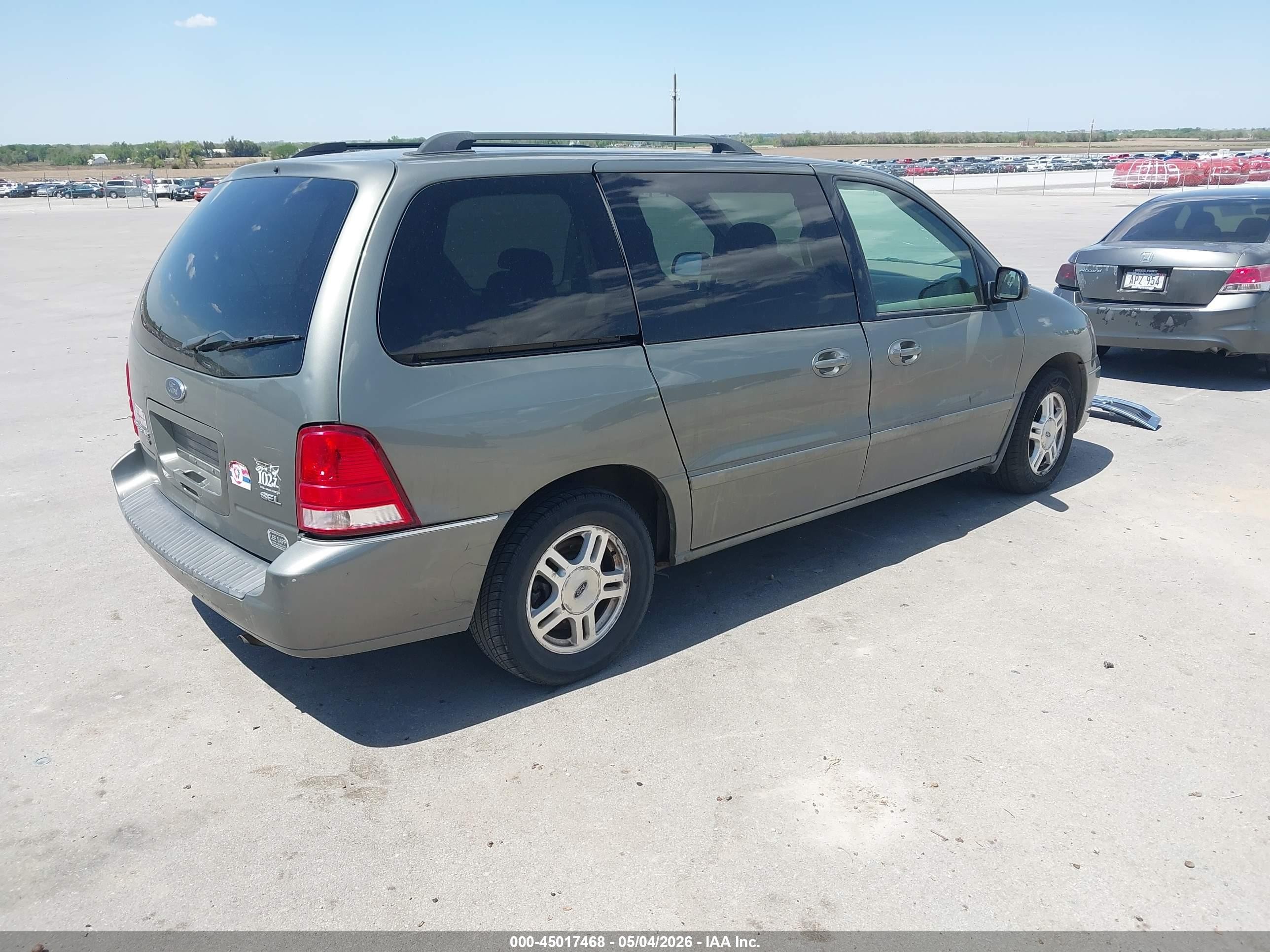 2006 Ford Freestar Sel Gray vin: 2FMZA522X6BA10862