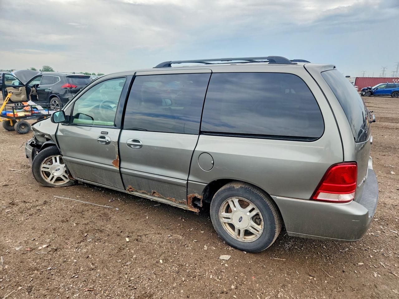 2006 Ford Freestar Sel Золотой vin: 2FMZA522X6BA23515