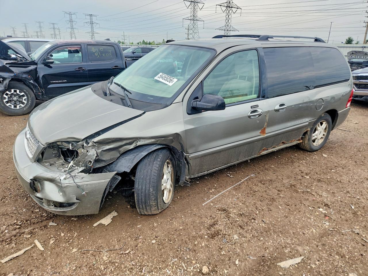 2006 Ford Freestar Sel Золотой vin: 2FMZA522X6BA23515
