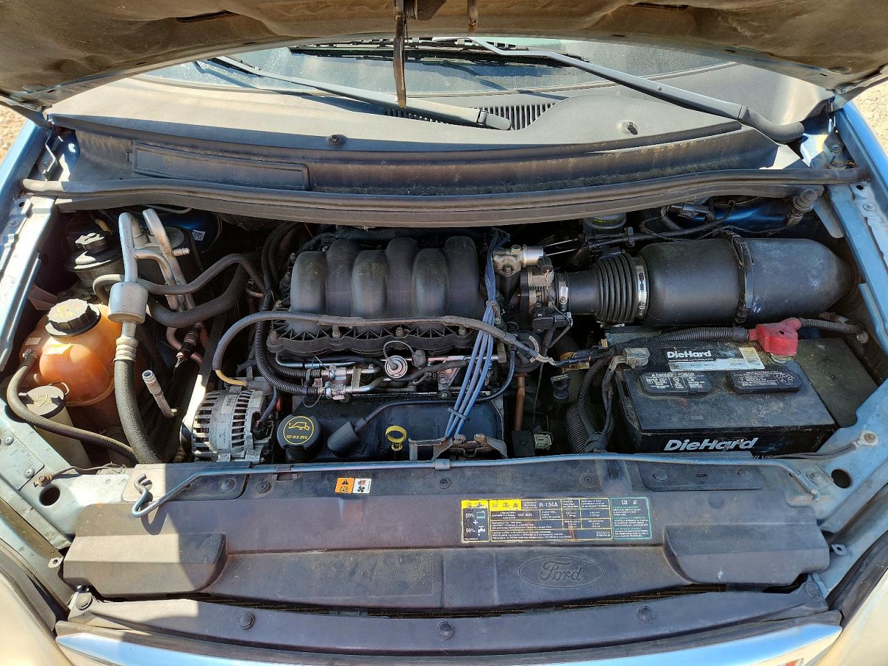 2001 Ford Windstar Se Blue vin: 2FMZA52401BB22841