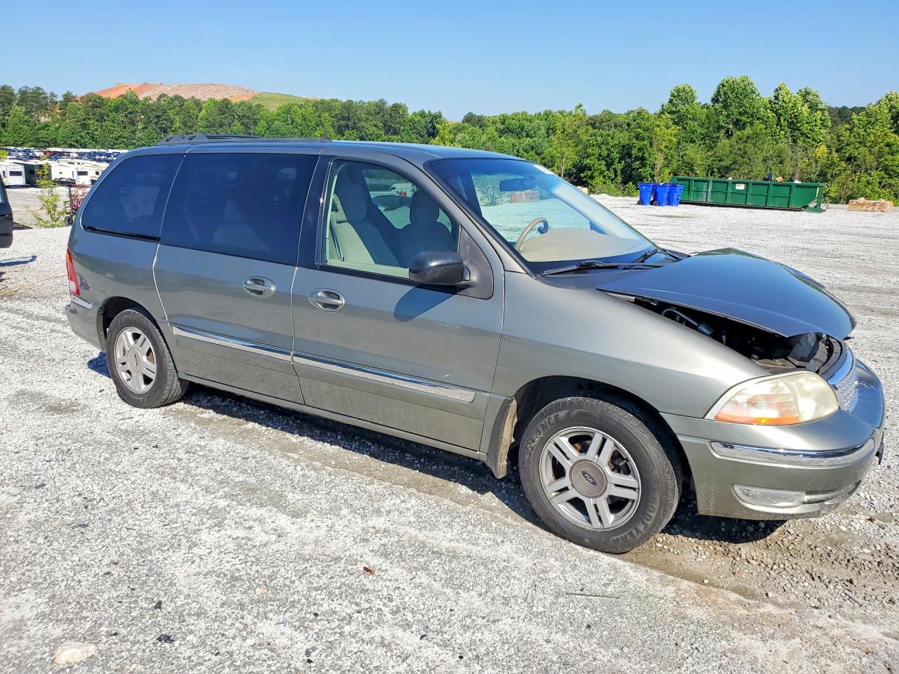 2003 Ford Windstar Se Green vin: 2FMZA52403BB44664