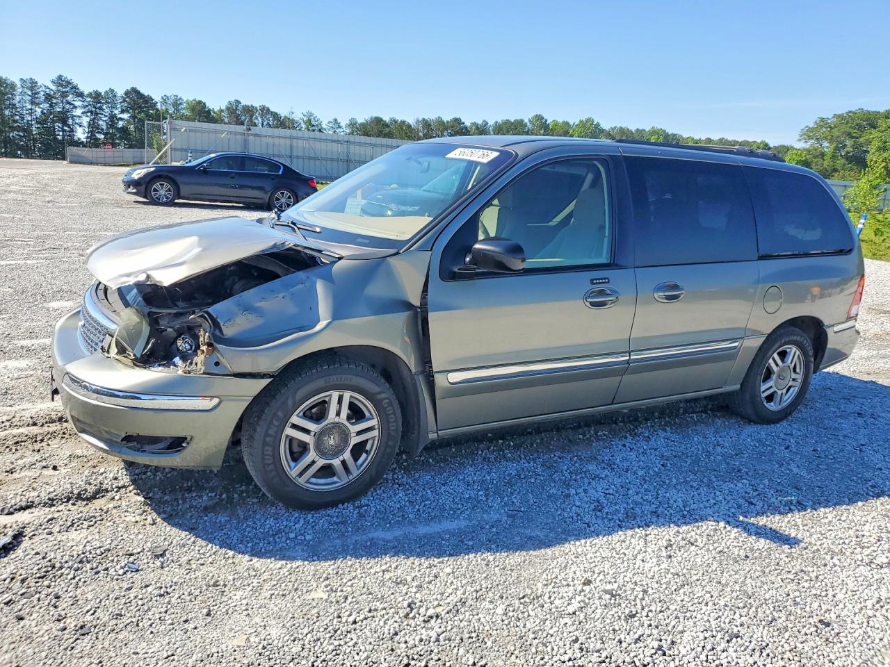 2003 Ford Windstar Se Green vin: 2FMZA52403BB44664