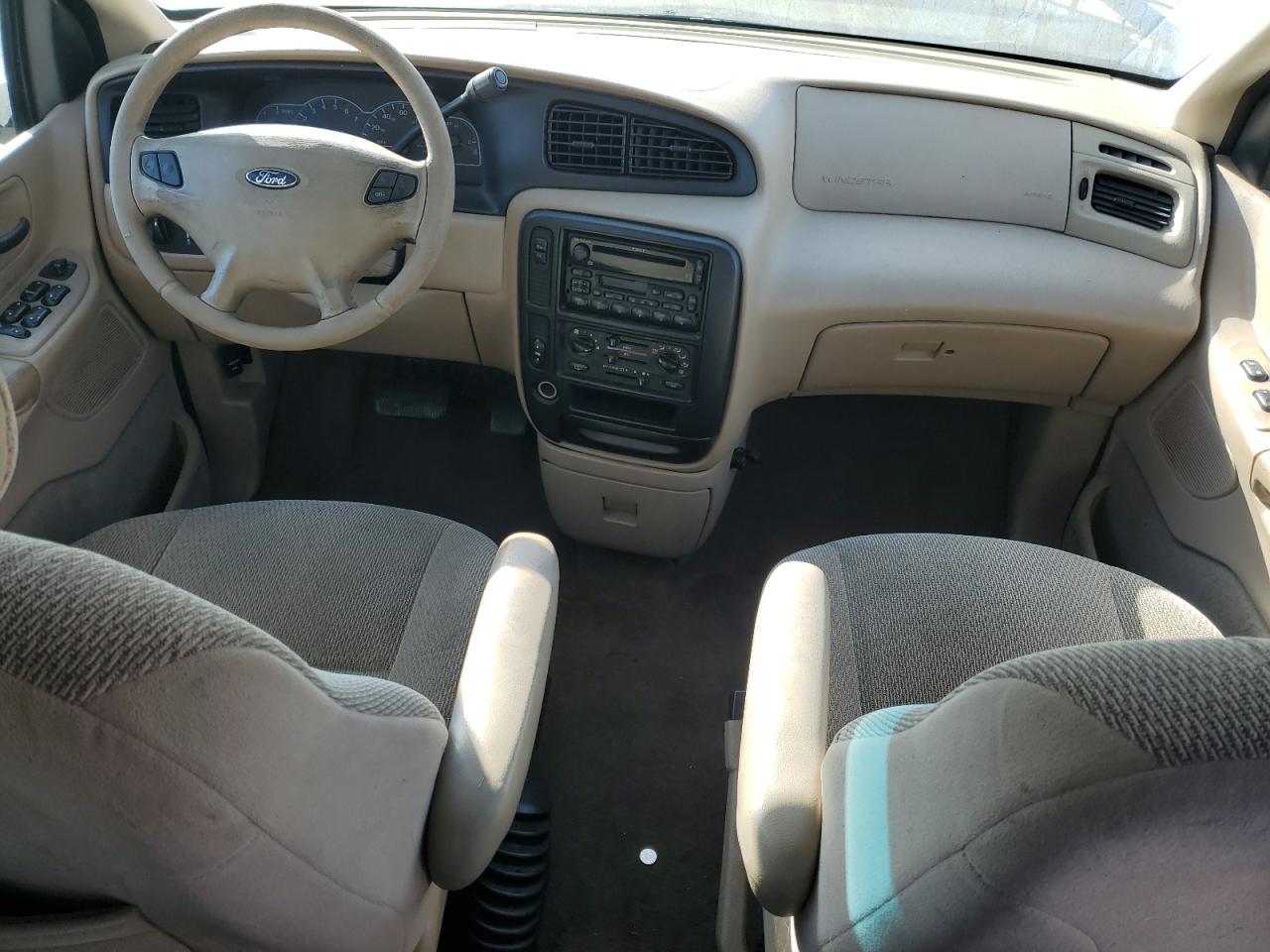 2002 Ford Windstar Se Зеленый vin: 2FMZA52412BB37933