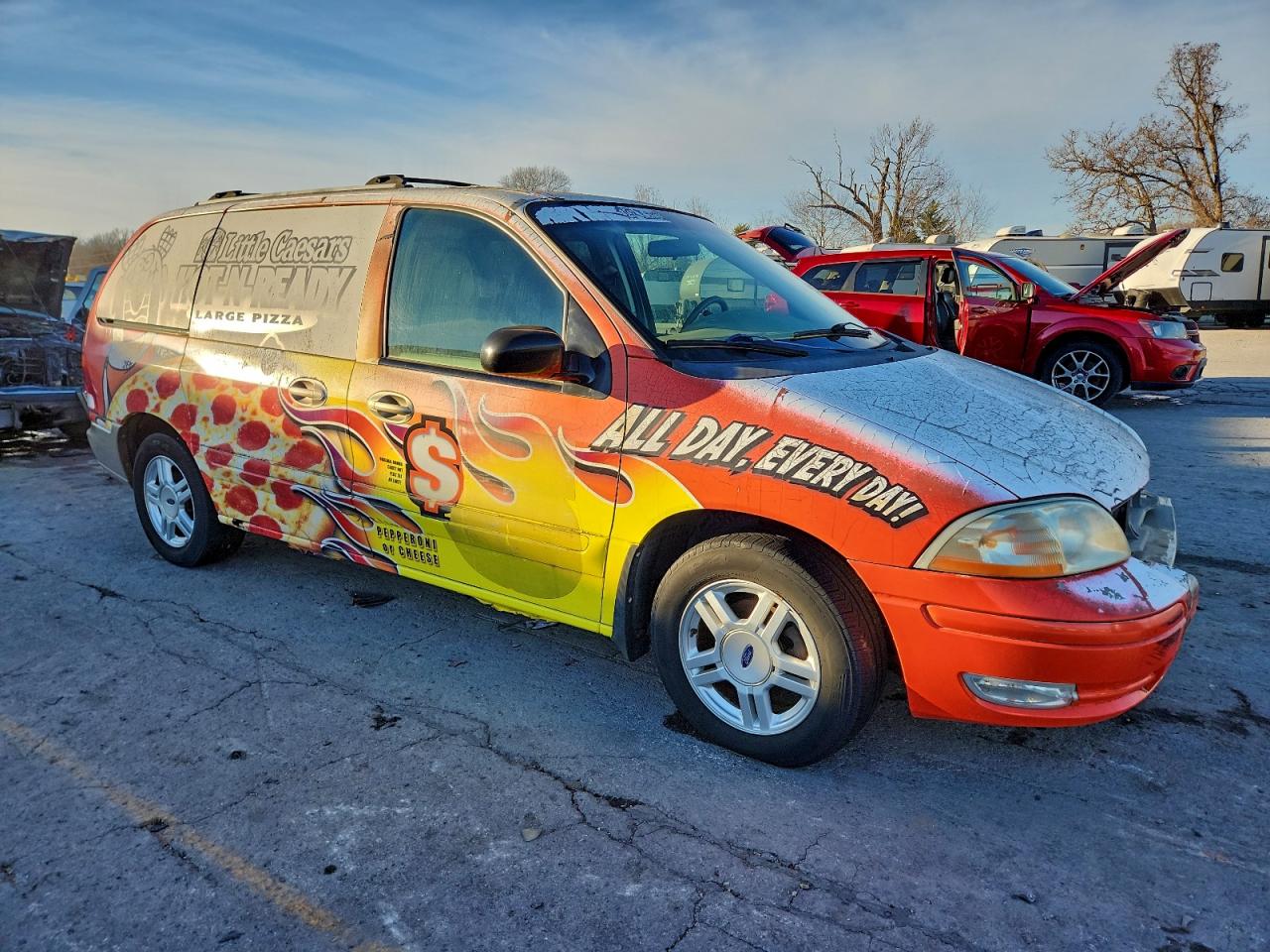 2001 Ford Windstar Se Two Tone vin: 2FMZA52441BB50691