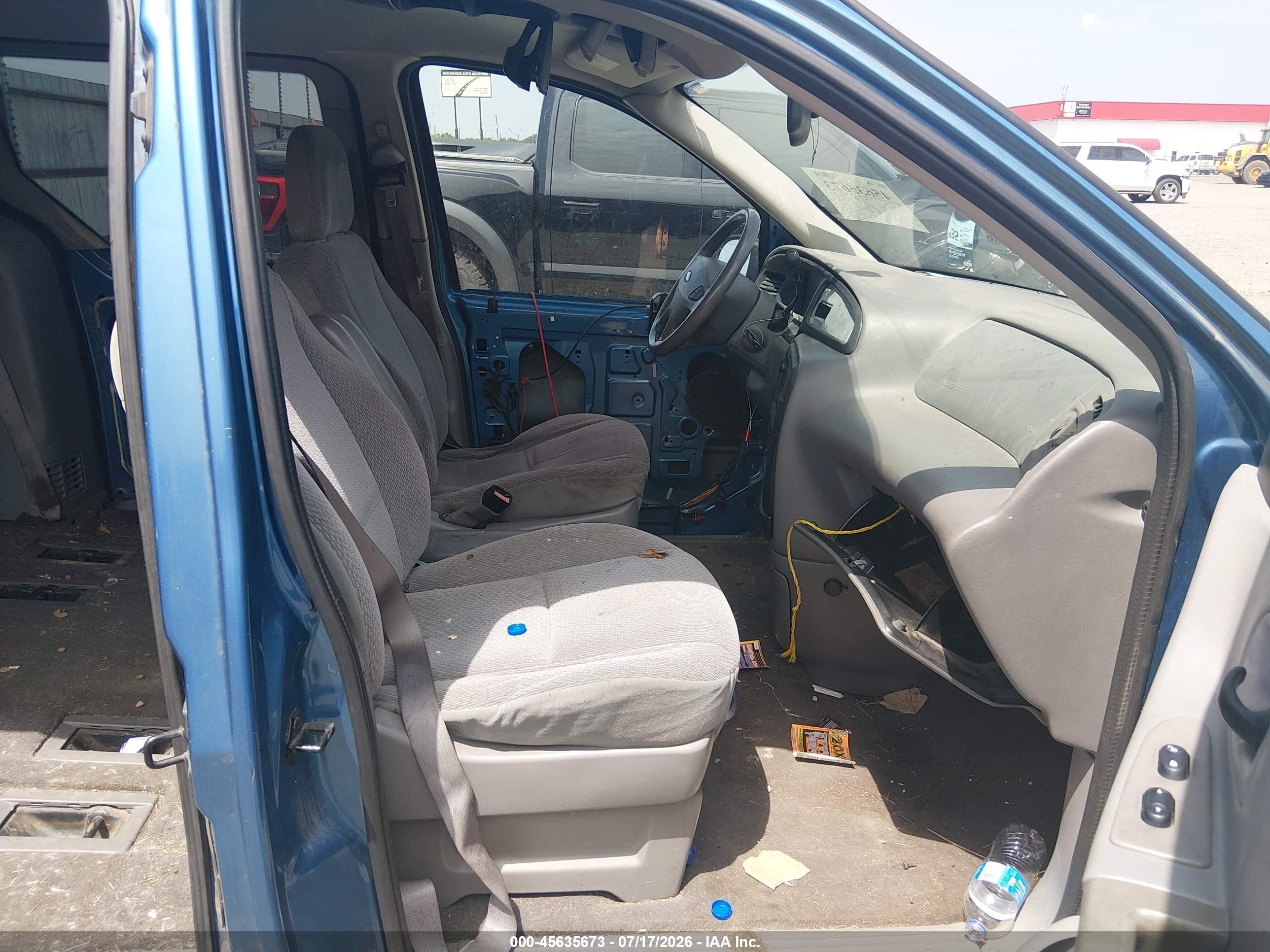 2003 Ford Windstar Se Blue vin: 2FMZA52453BB21851