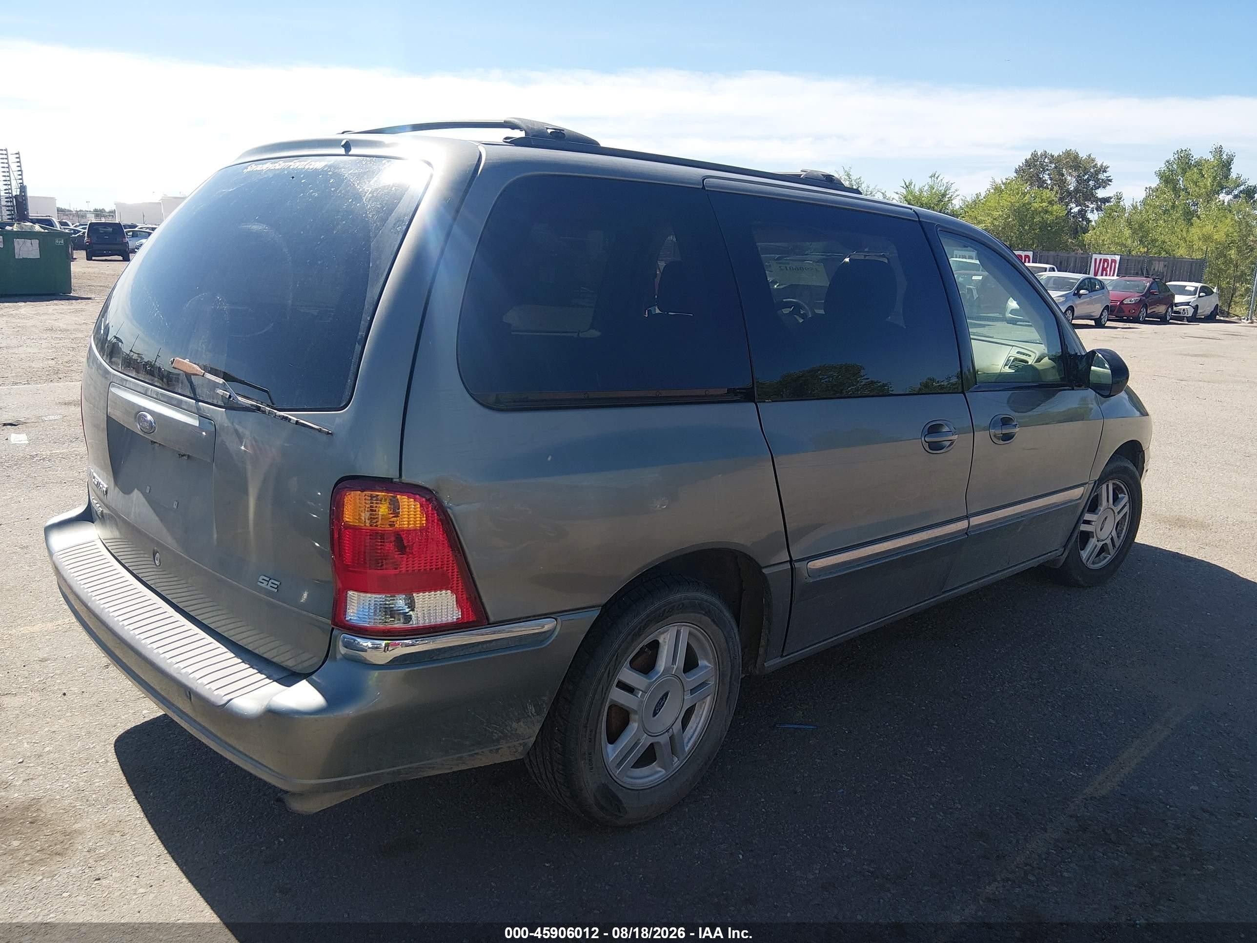 2003 Ford Windstar Se Gray vin: 2FMZA52463BB67463