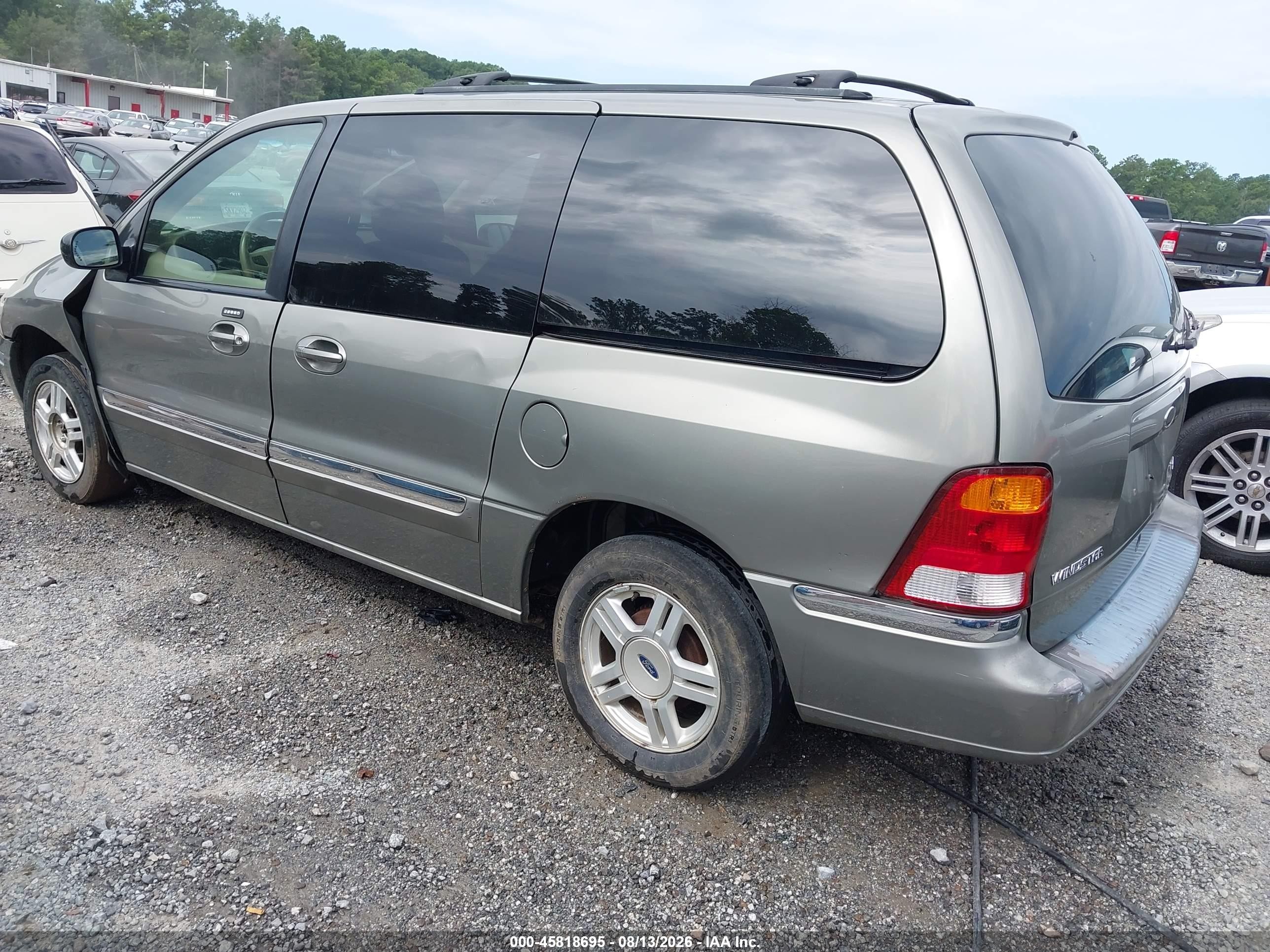2003 Ford Windstar Se Gray vin: 2FMZA52473BA06183