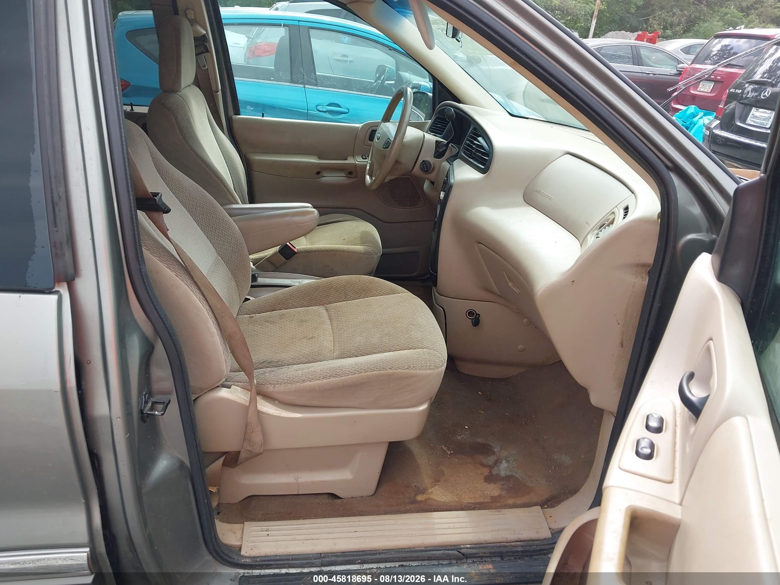 2003 Ford Windstar Se Gray vin: 2FMZA52473BA06183