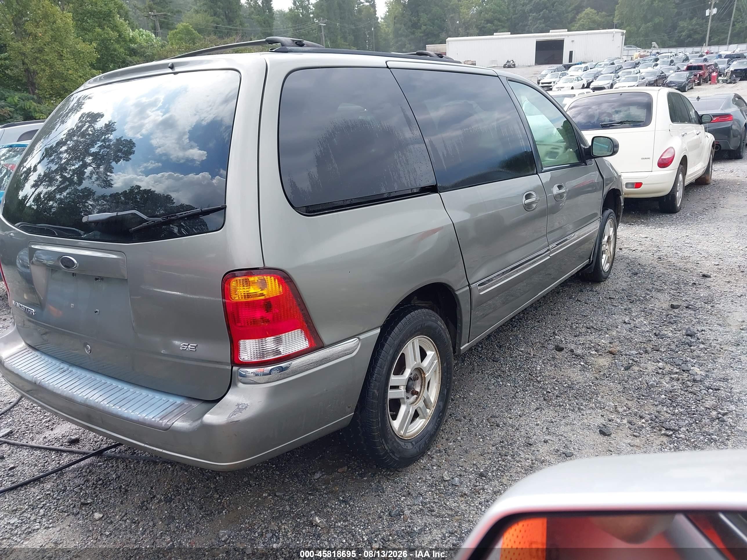 2003 Ford Windstar Se Gray vin: 2FMZA52473BA06183