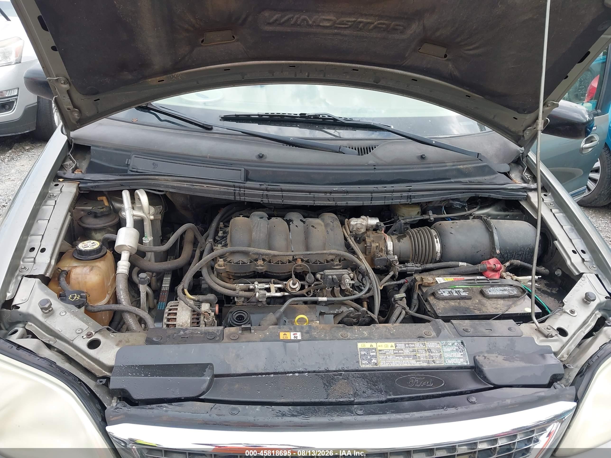 2003 Ford Windstar Se Gray vin: 2FMZA52473BA06183