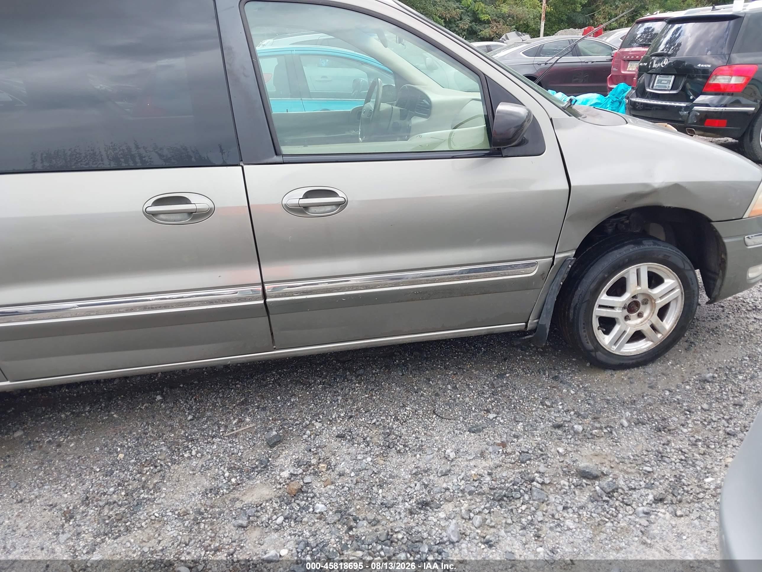 2003 Ford Windstar Se Gray vin: 2FMZA52473BA06183