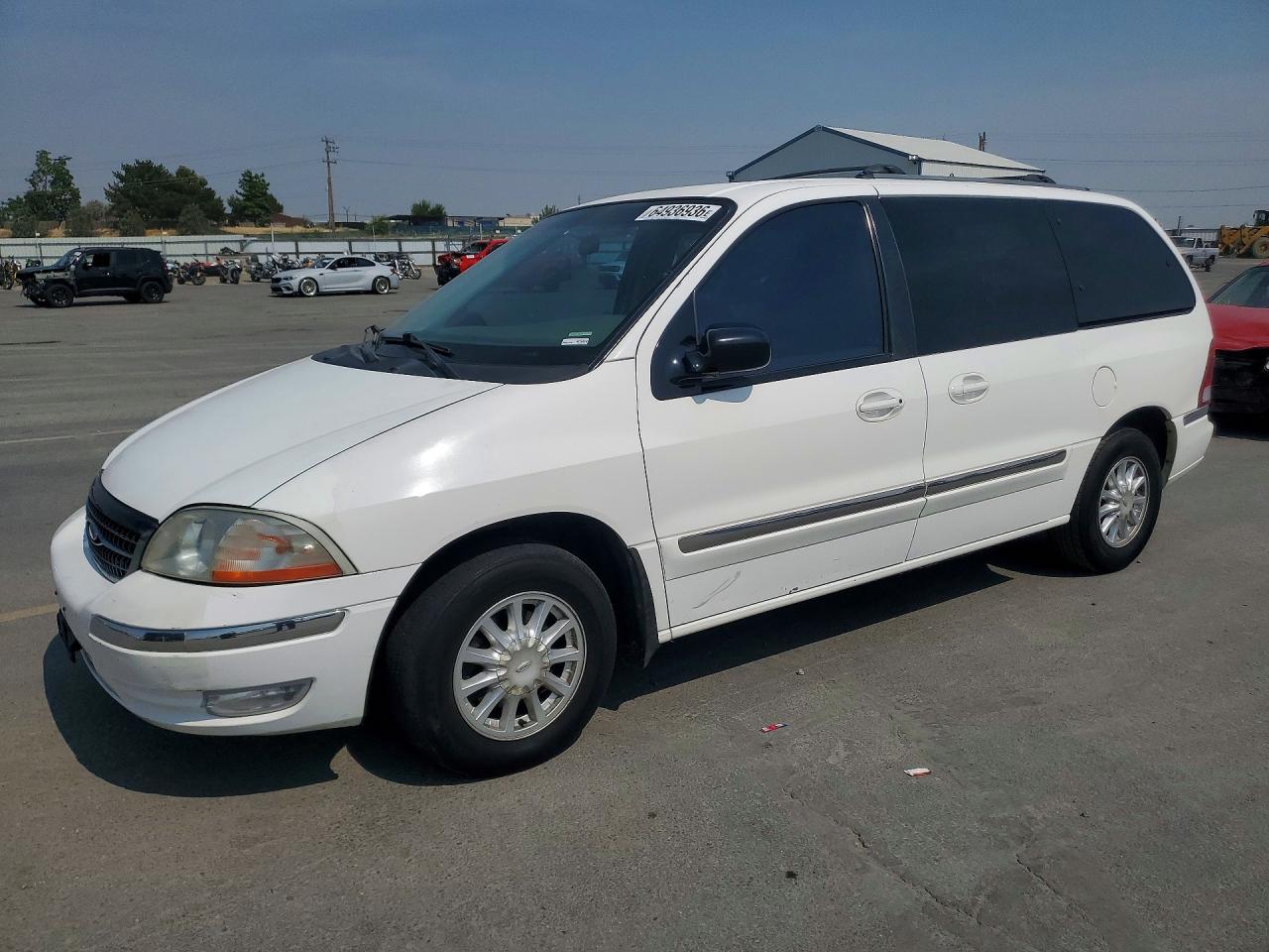 2000 Ford Windstar Se White vin: 2FMZA5247YBB17646