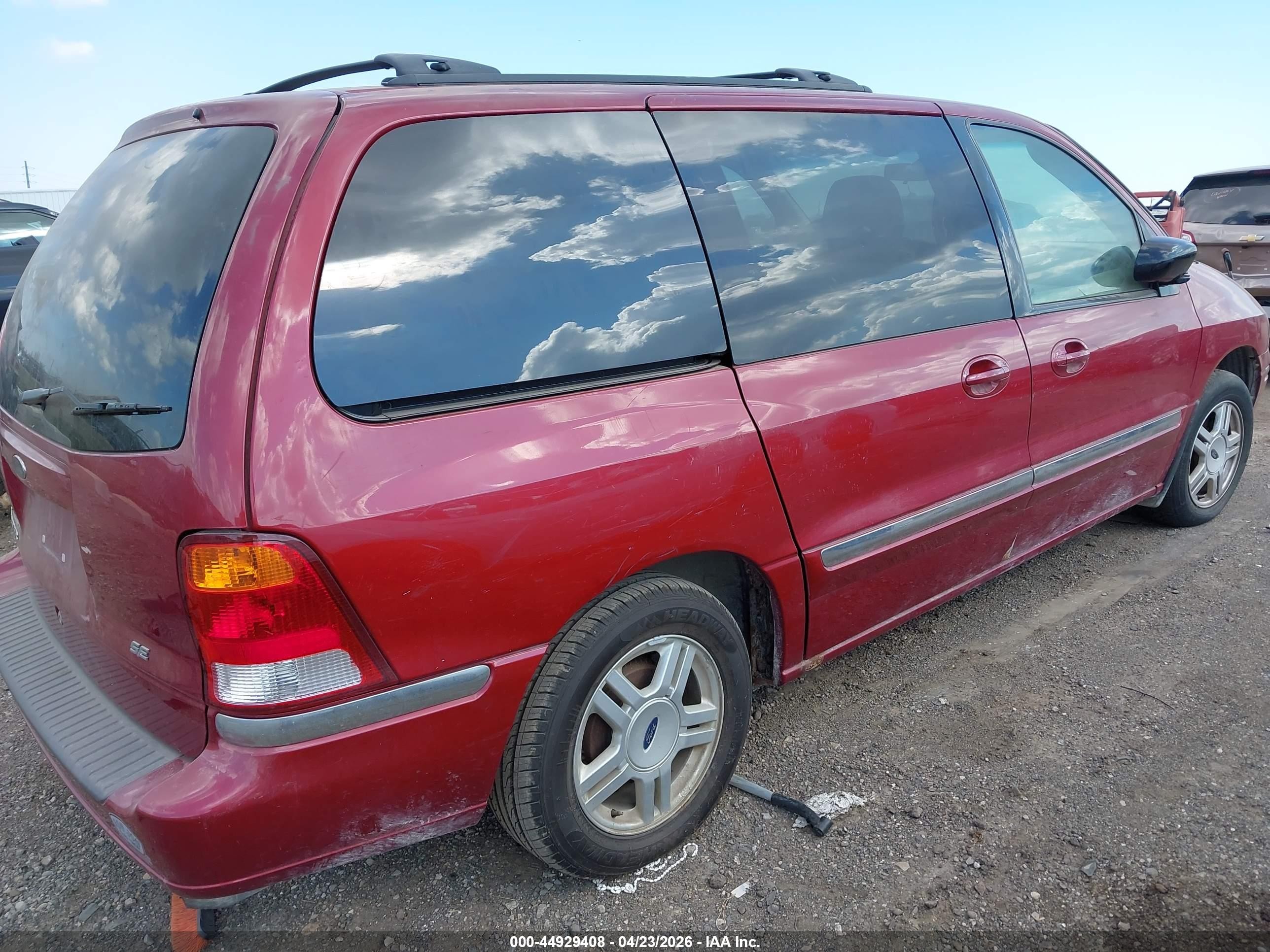 2003 Ford Windstar Se Burgundy vin: 2FMZA52493BA94315