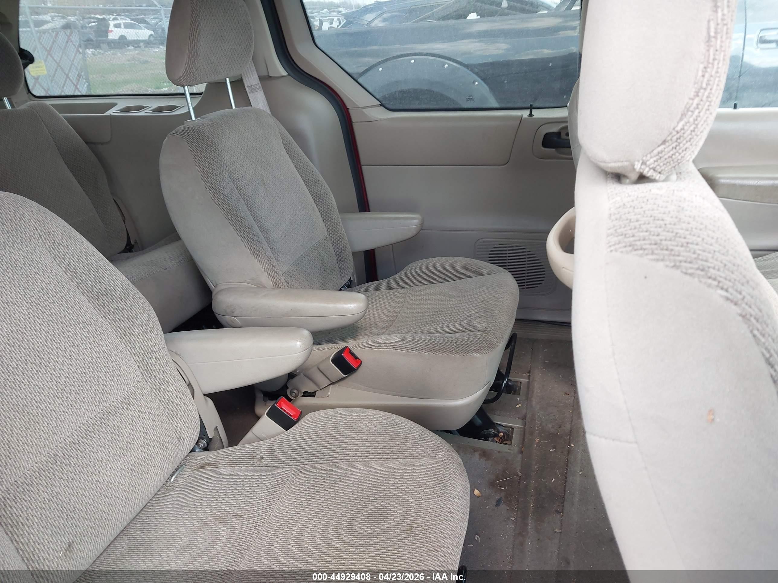 2003 Ford Windstar Se Burgundy vin: 2FMZA52493BA94315