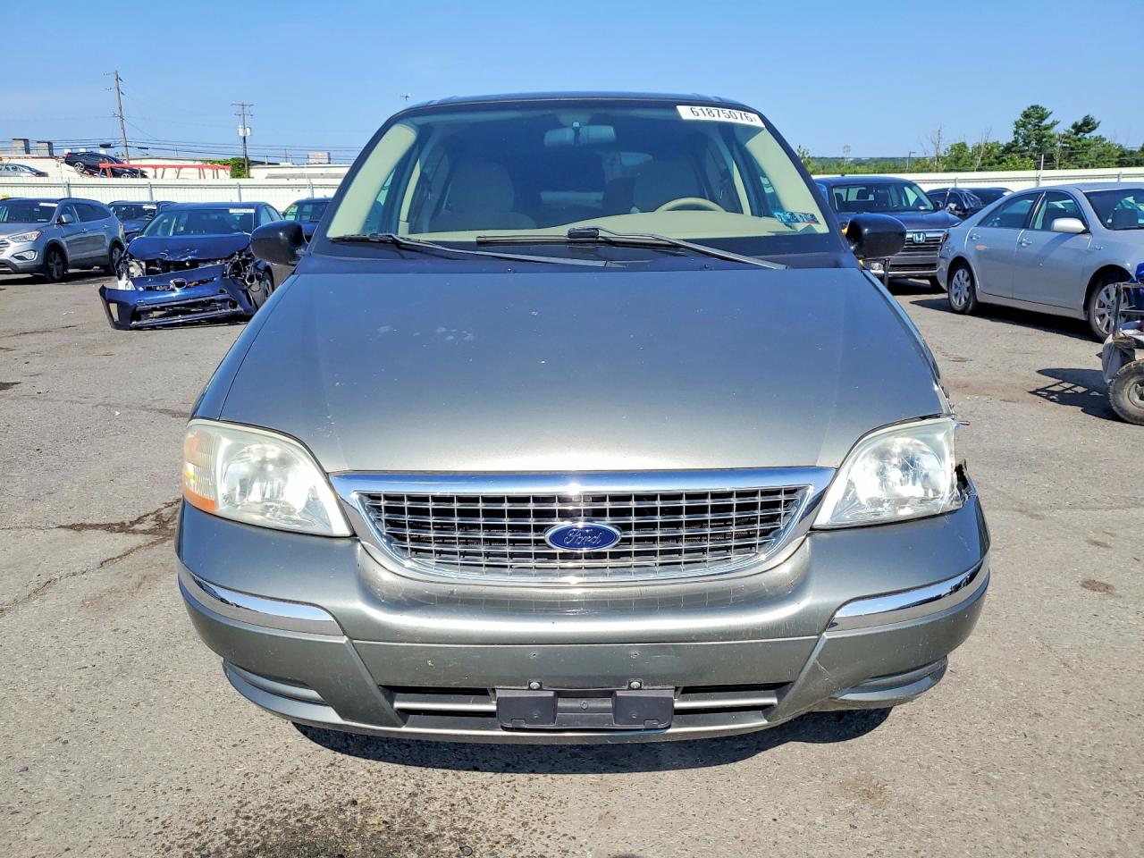 2003 Ford Windstar Se Серый vin: 2FMZA52493BB97301
