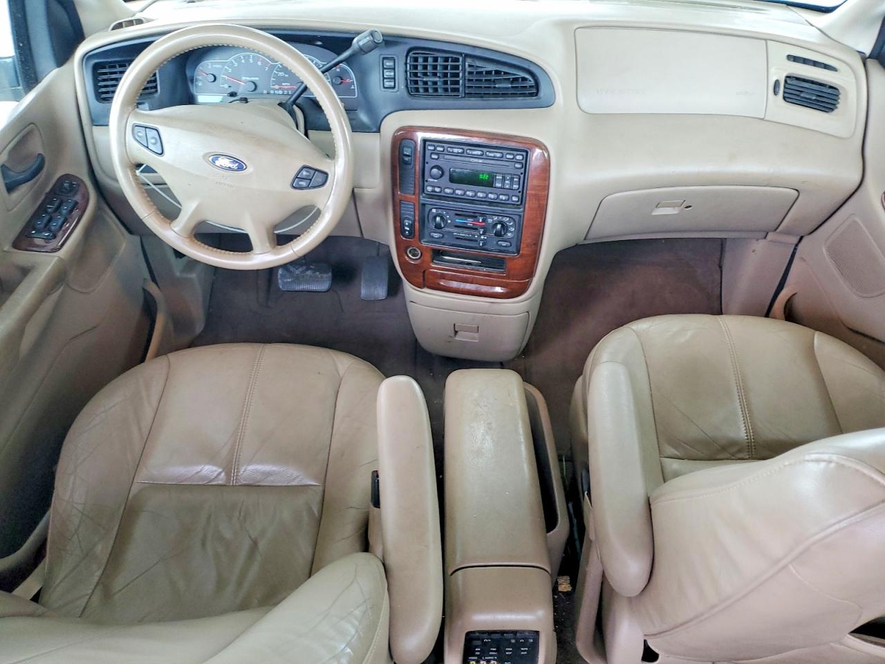 2003 Ford Windstar Sel White vin: 2FMZA53403BA07285