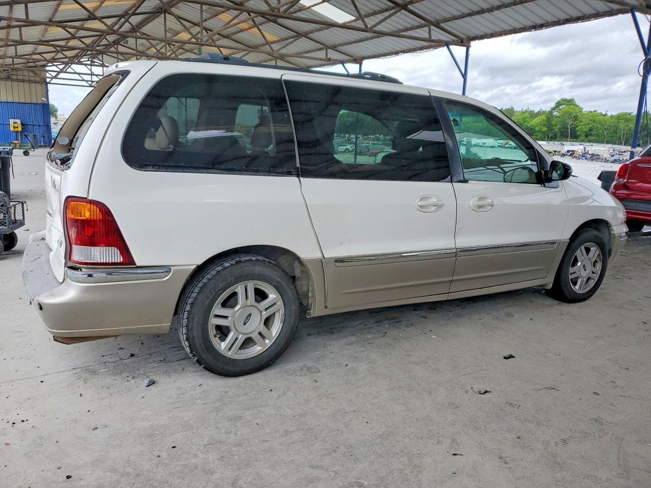 2003 Ford Windstar Sel White vin: 2FMZA53403BA07285