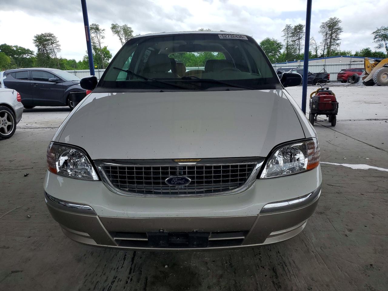 2003 Ford Windstar Sel White vin: 2FMZA53403BA07285