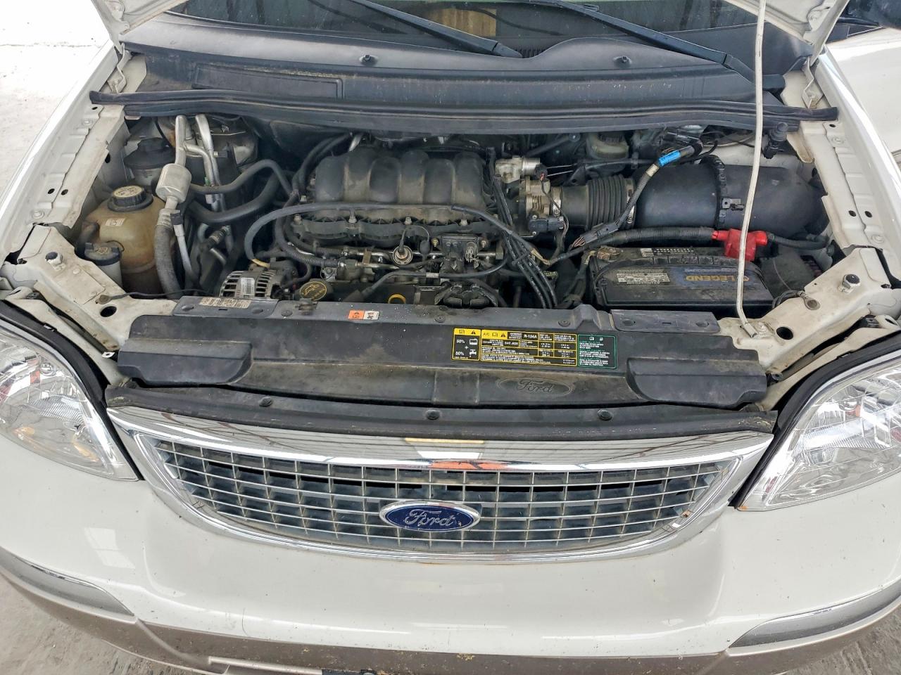 2003 Ford Windstar Sel White vin: 2FMZA53403BA07285