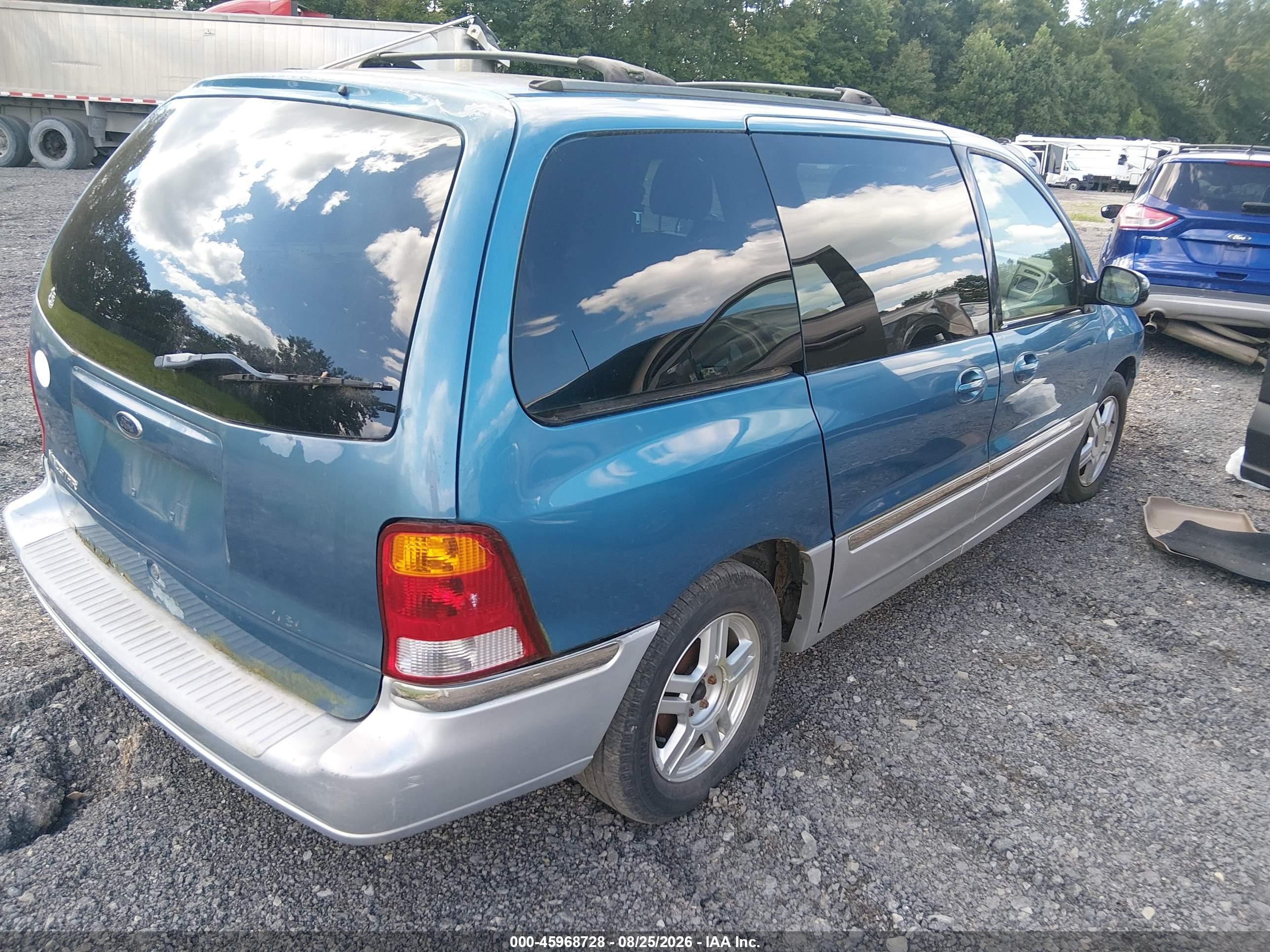 2003 Ford Windstar Sel Синий vin: 2FMZA53403BB85911