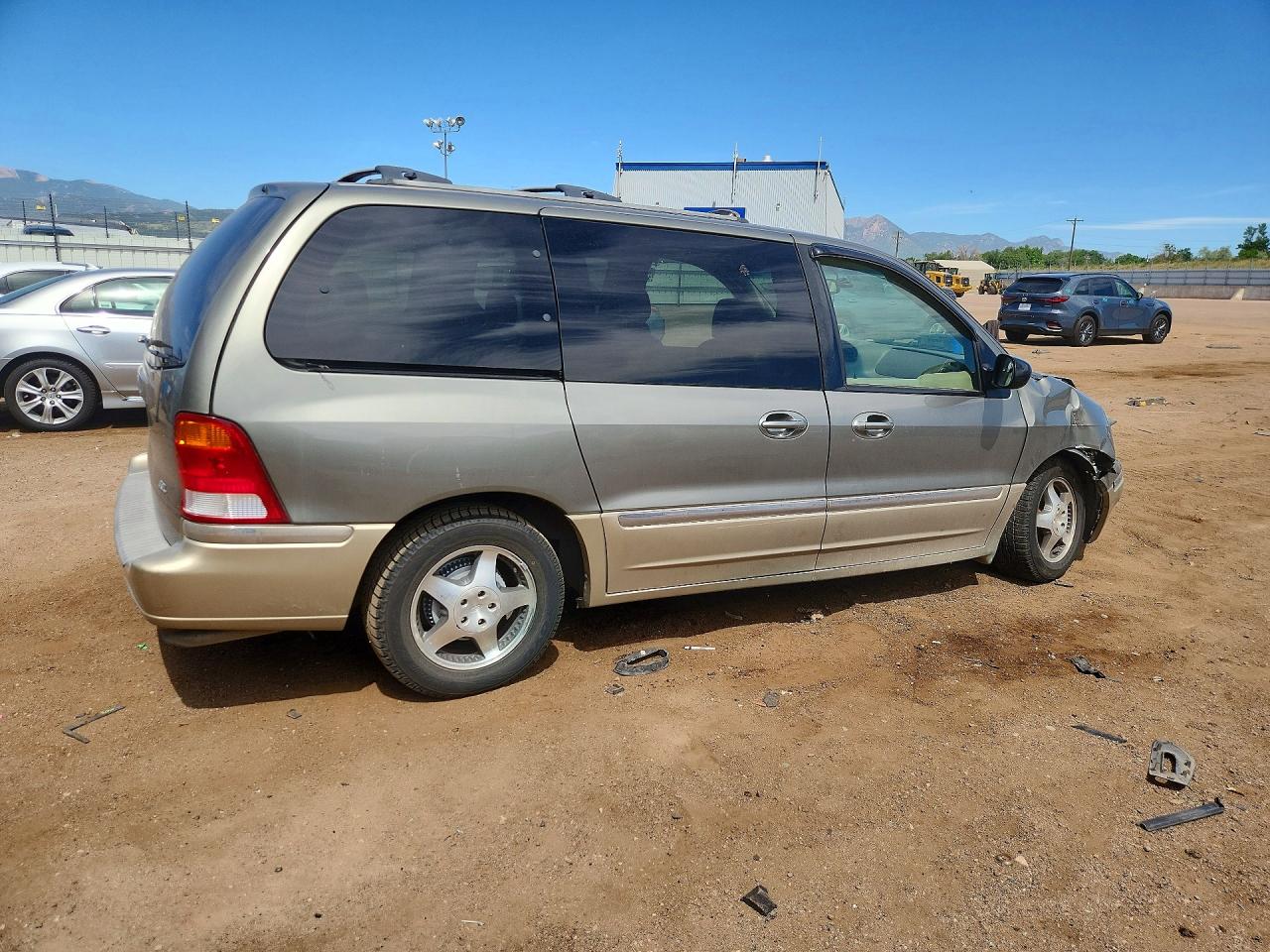 2000 Ford Windstar Sel Beige vin: 2FMZA5340YBC45855