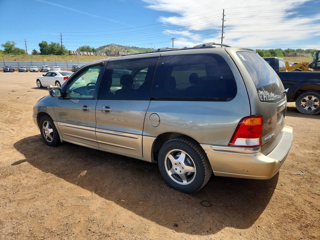 2000 Ford Windstar Sel Beige vin: 2FMZA5340YBC45855