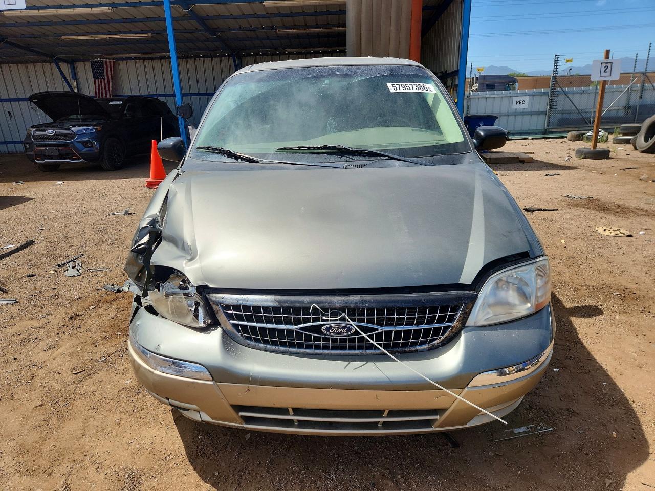 2000 Ford Windstar Sel Beige vin: 2FMZA5340YBC45855