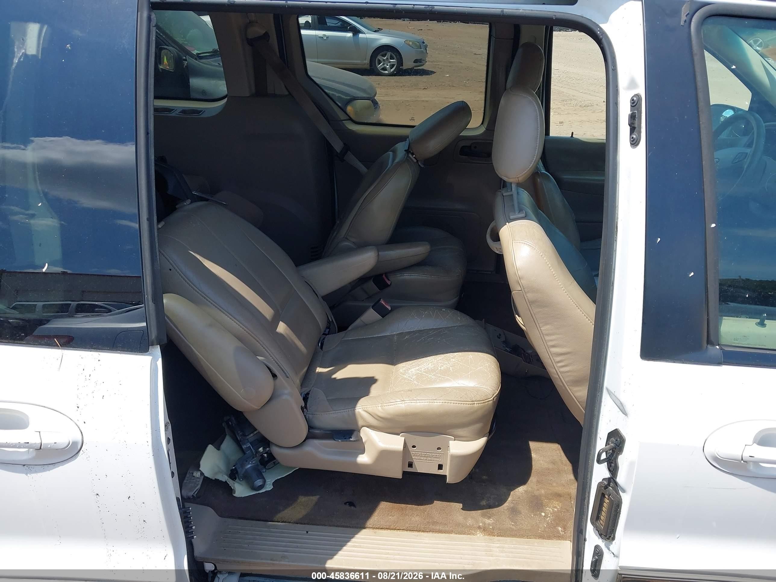 2003 Ford Windstar Sel White vin: 2FMZA53413BA15640