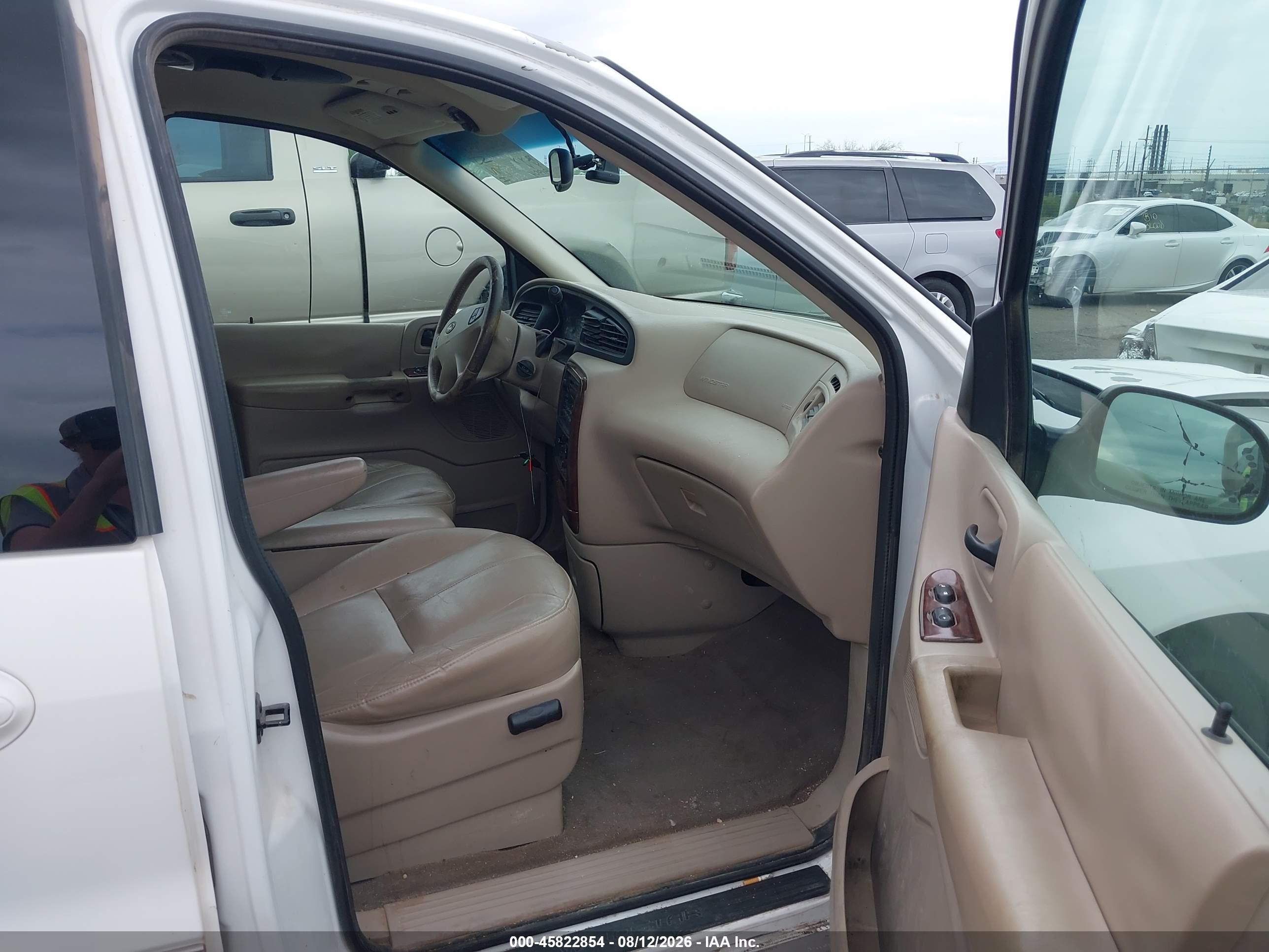 2003 Ford Windstar Sel White vin: 2FMZA53423BA26131
