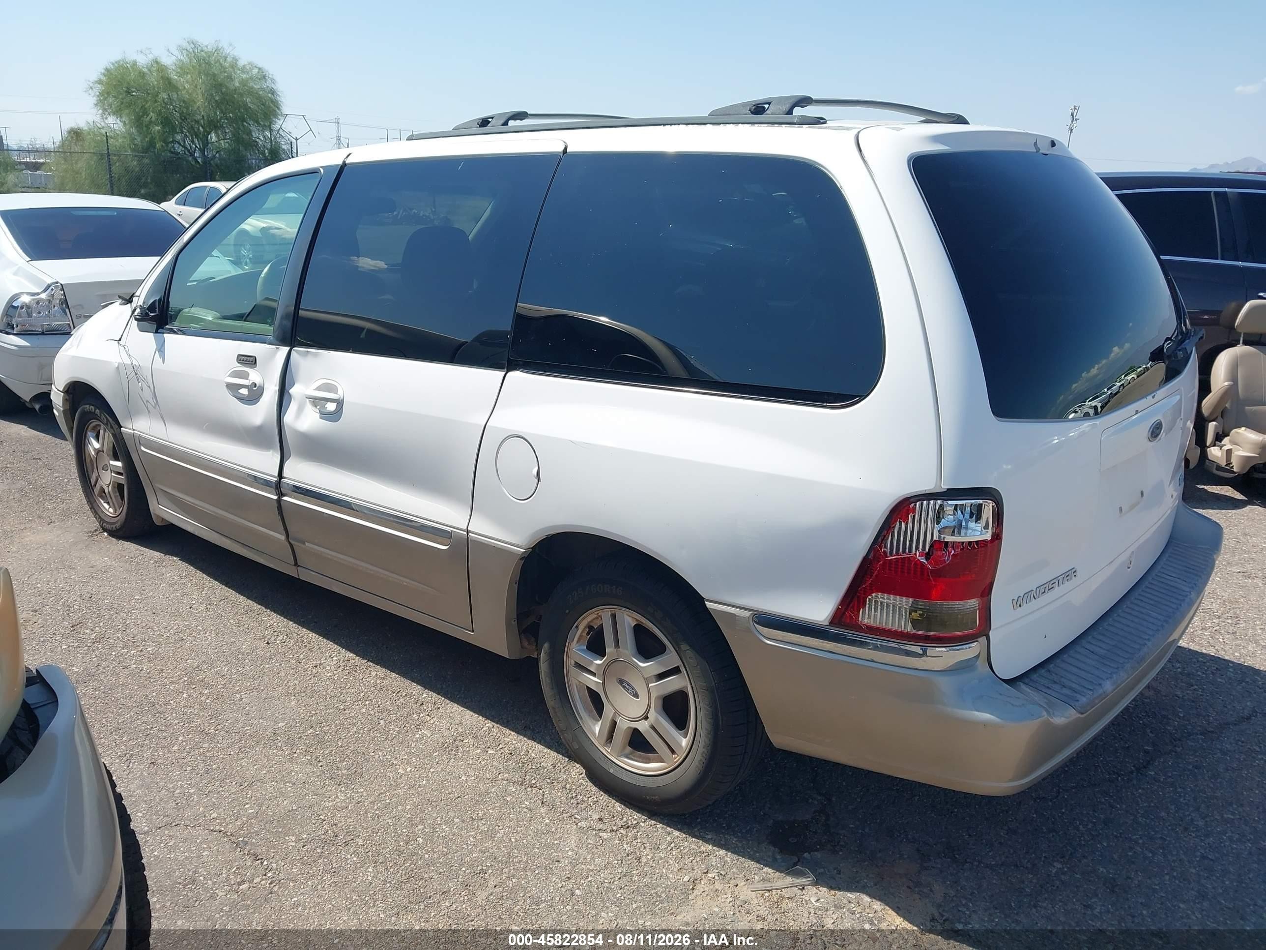 2003 Ford Windstar Sel White vin: 2FMZA53423BA26131