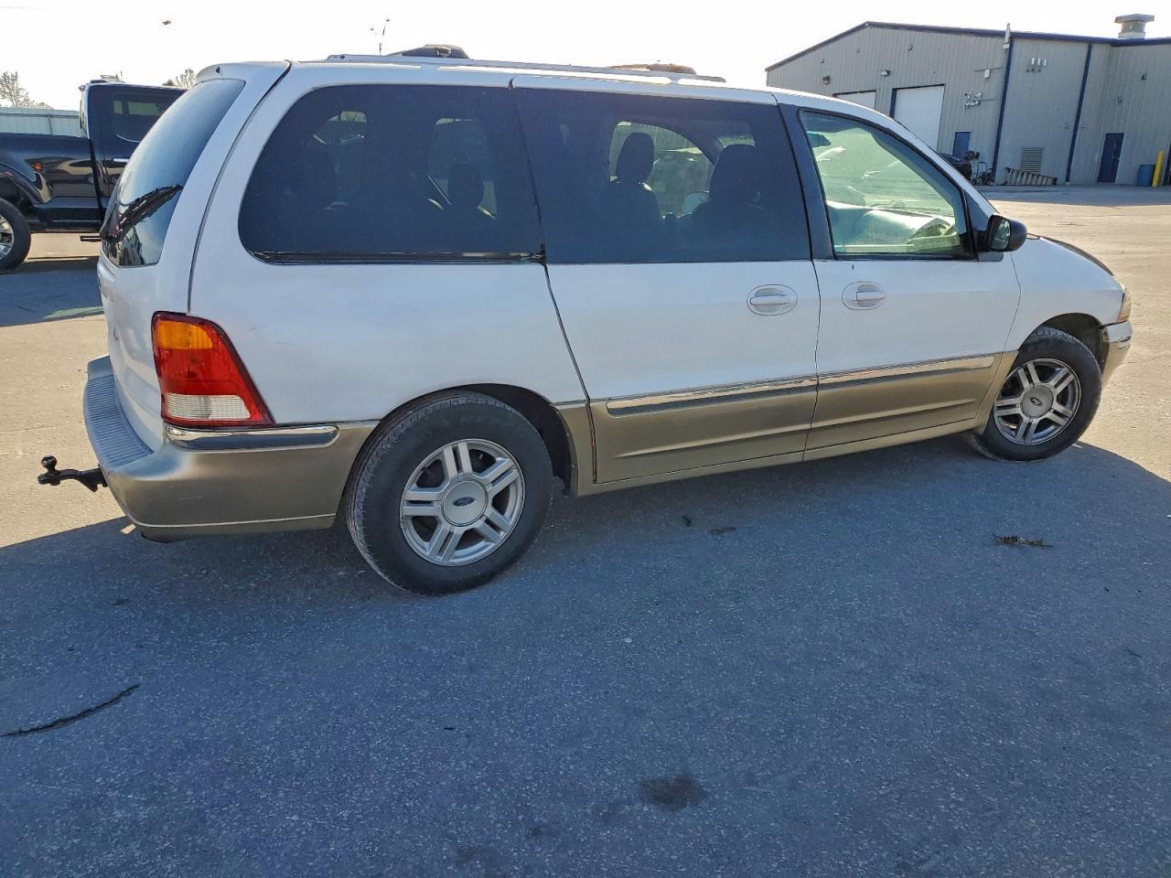 2001 Ford Windstar Sel White vin: 2FMZA53461BA90072