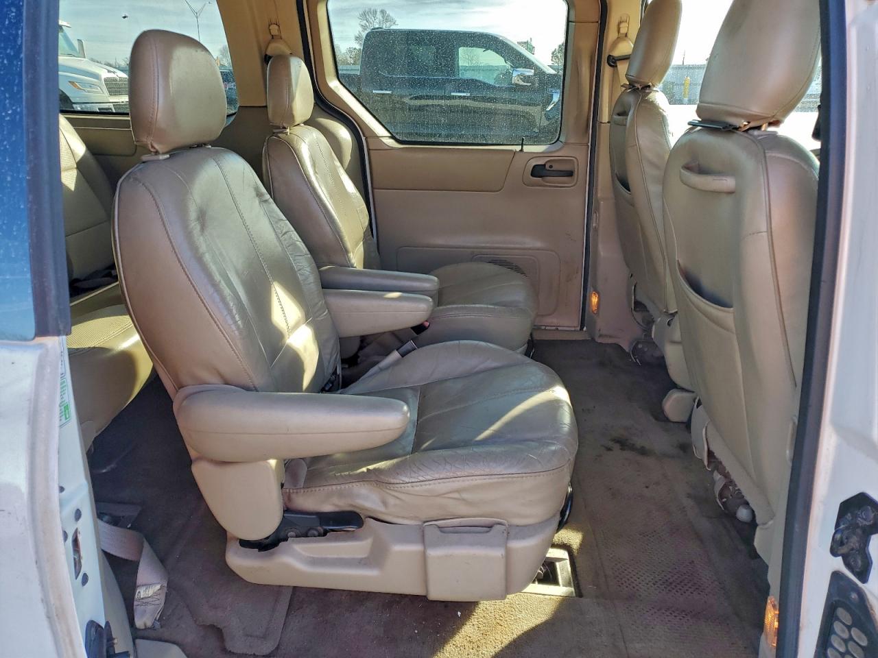 2001 Ford Windstar Sel White vin: 2FMZA53461BA90072