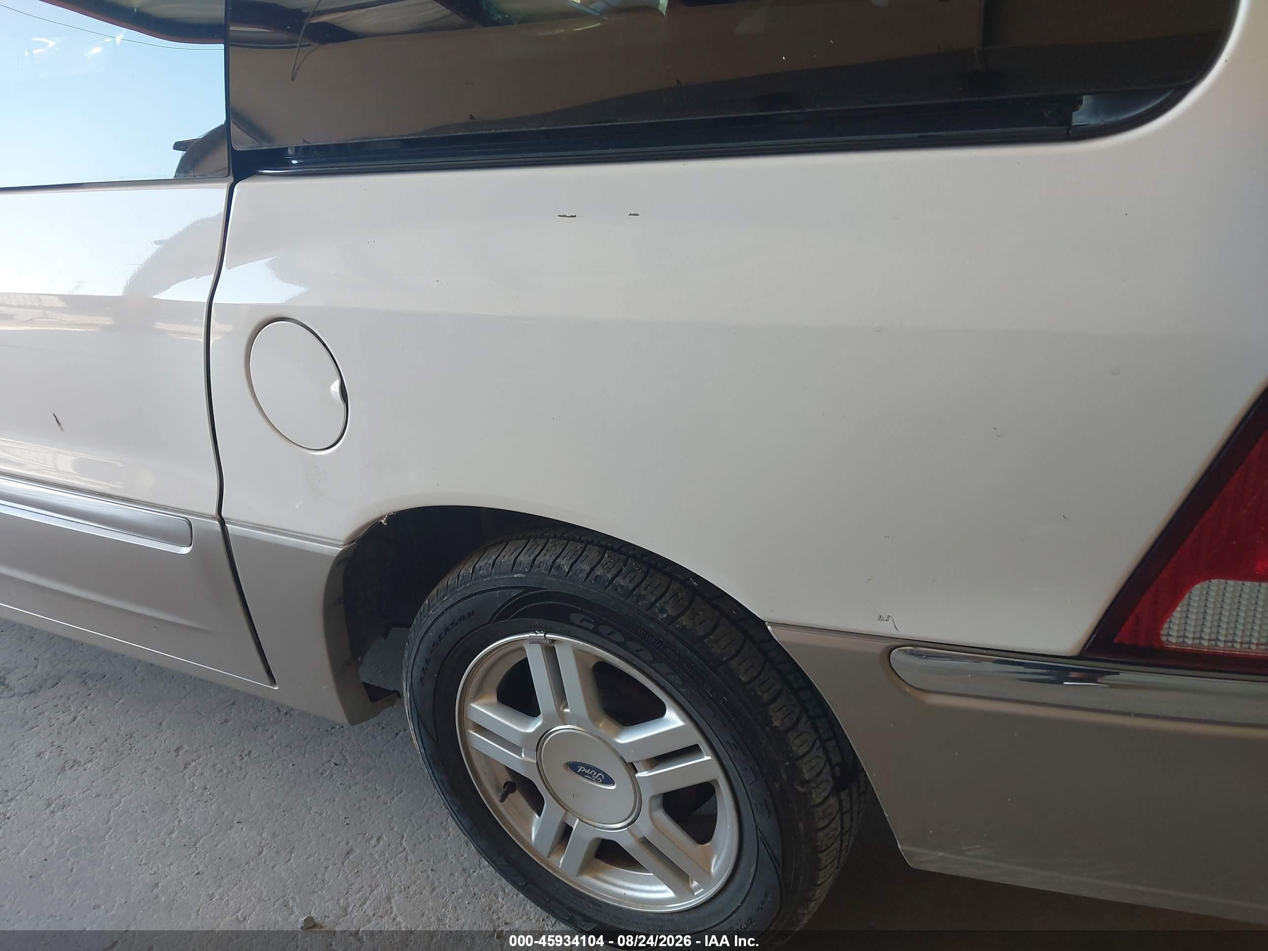 2002 Ford Windstar Sel White vin: 2FMZA534X2BA24464