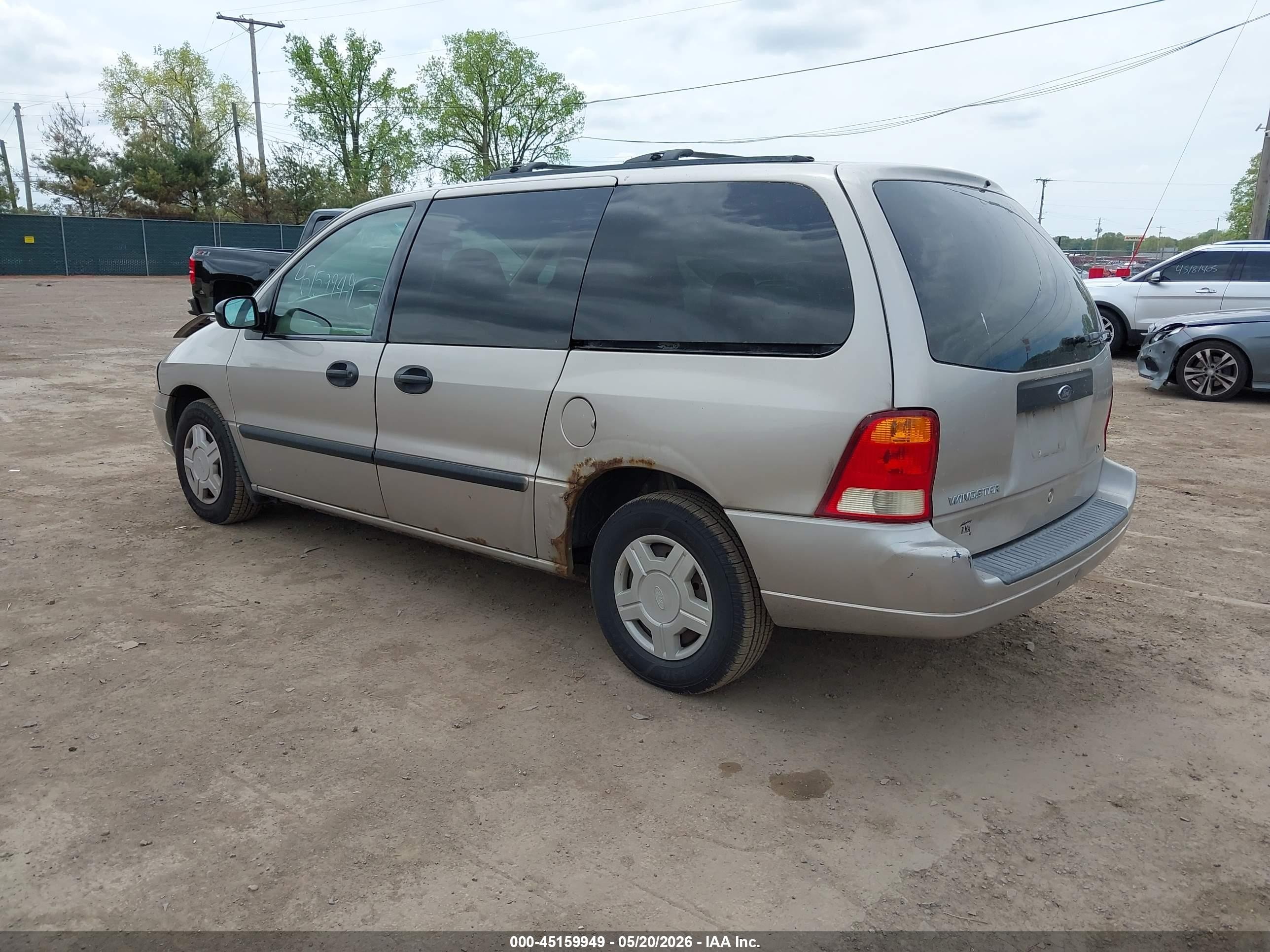 2003 Ford Windstar Lx Pewter vin: 2FMZA55473BB21118