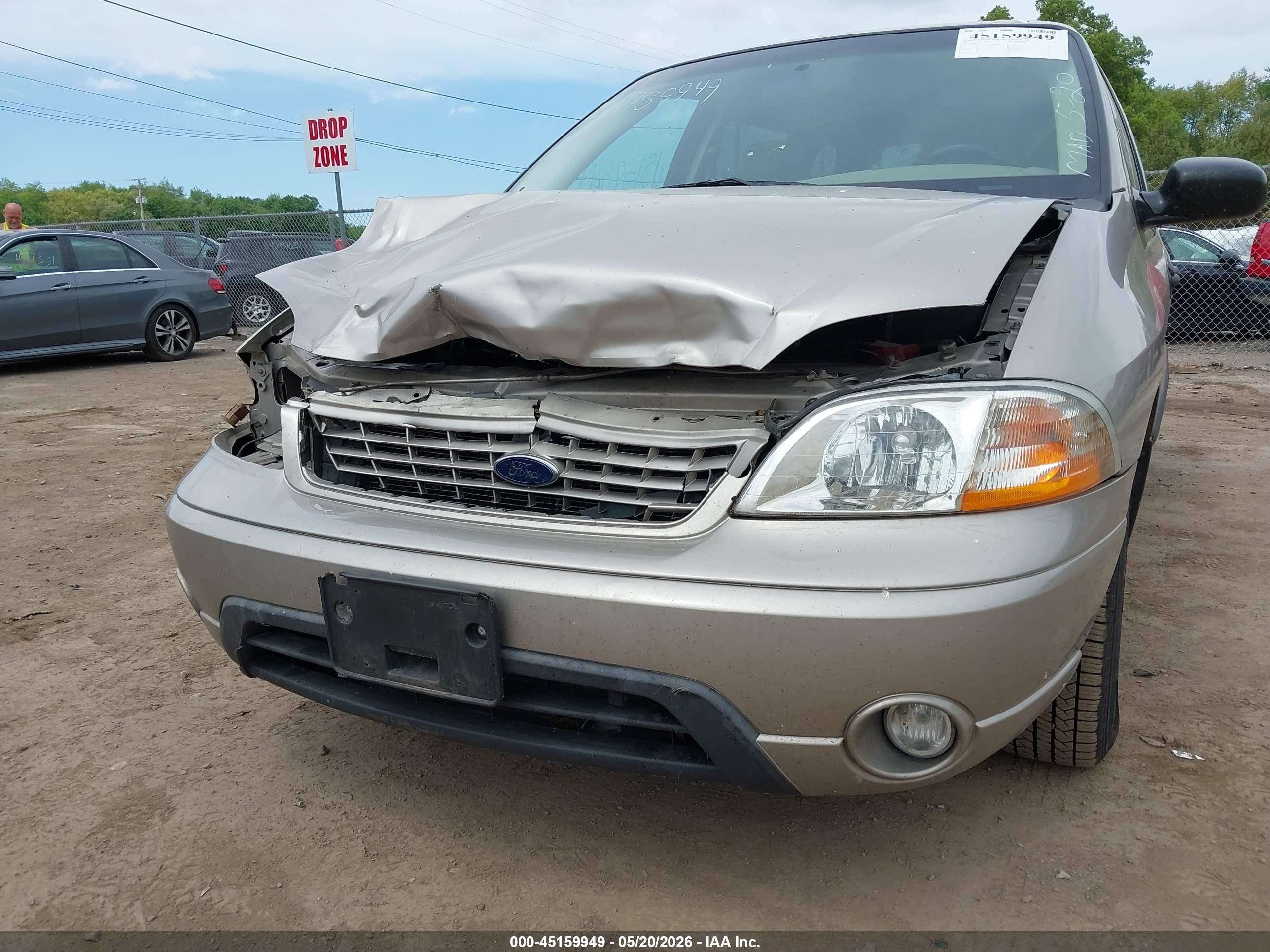 2003 Ford Windstar Lx Pewter vin: 2FMZA55473BB21118