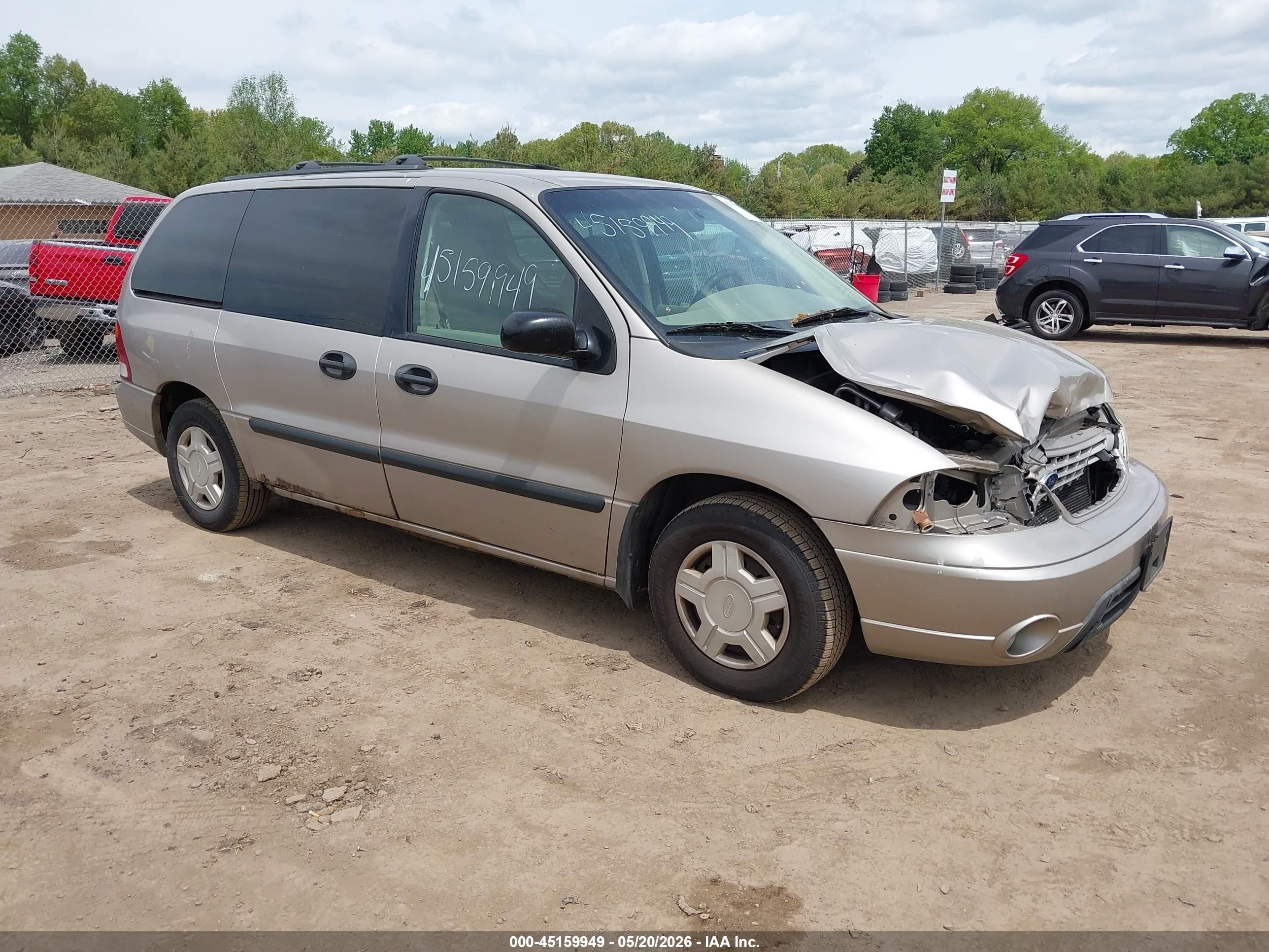 2003 Ford Windstar Lx Pewter vin: 2FMZA55473BB21118