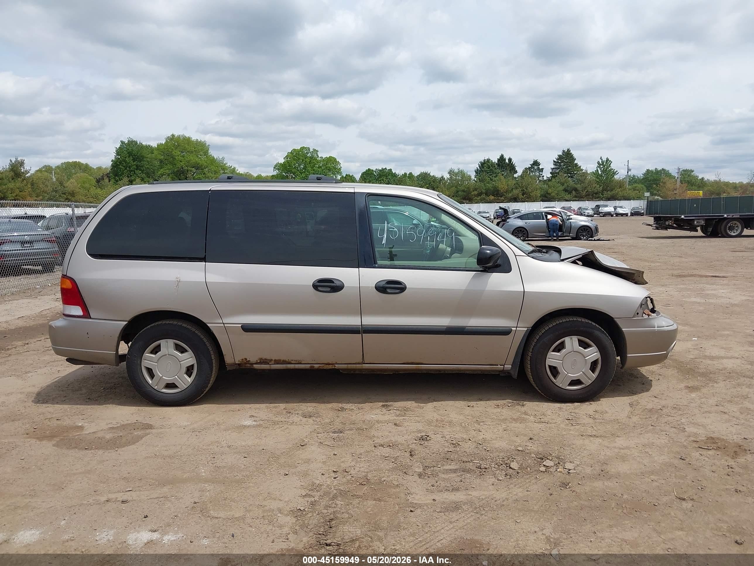 2003 Ford Windstar Lx Pewter vin: 2FMZA55473BB21118