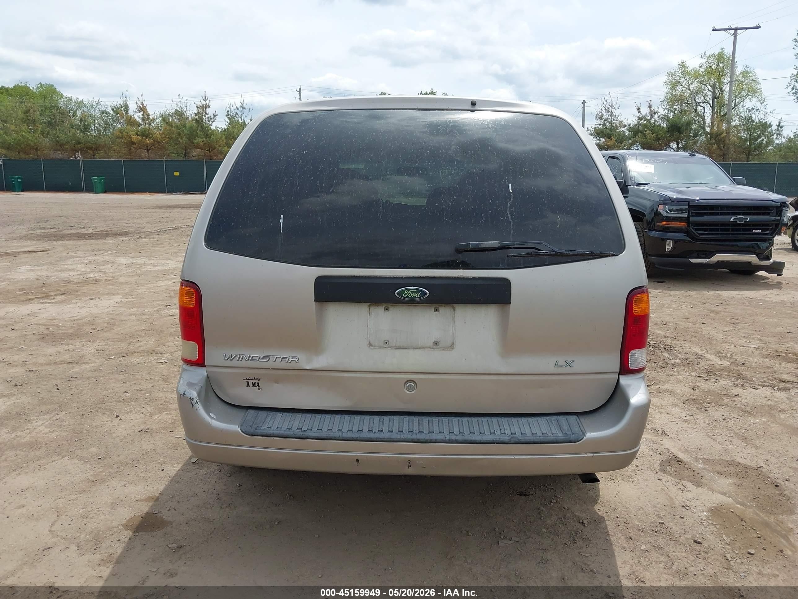2003 Ford Windstar Lx Pewter vin: 2FMZA55473BB21118