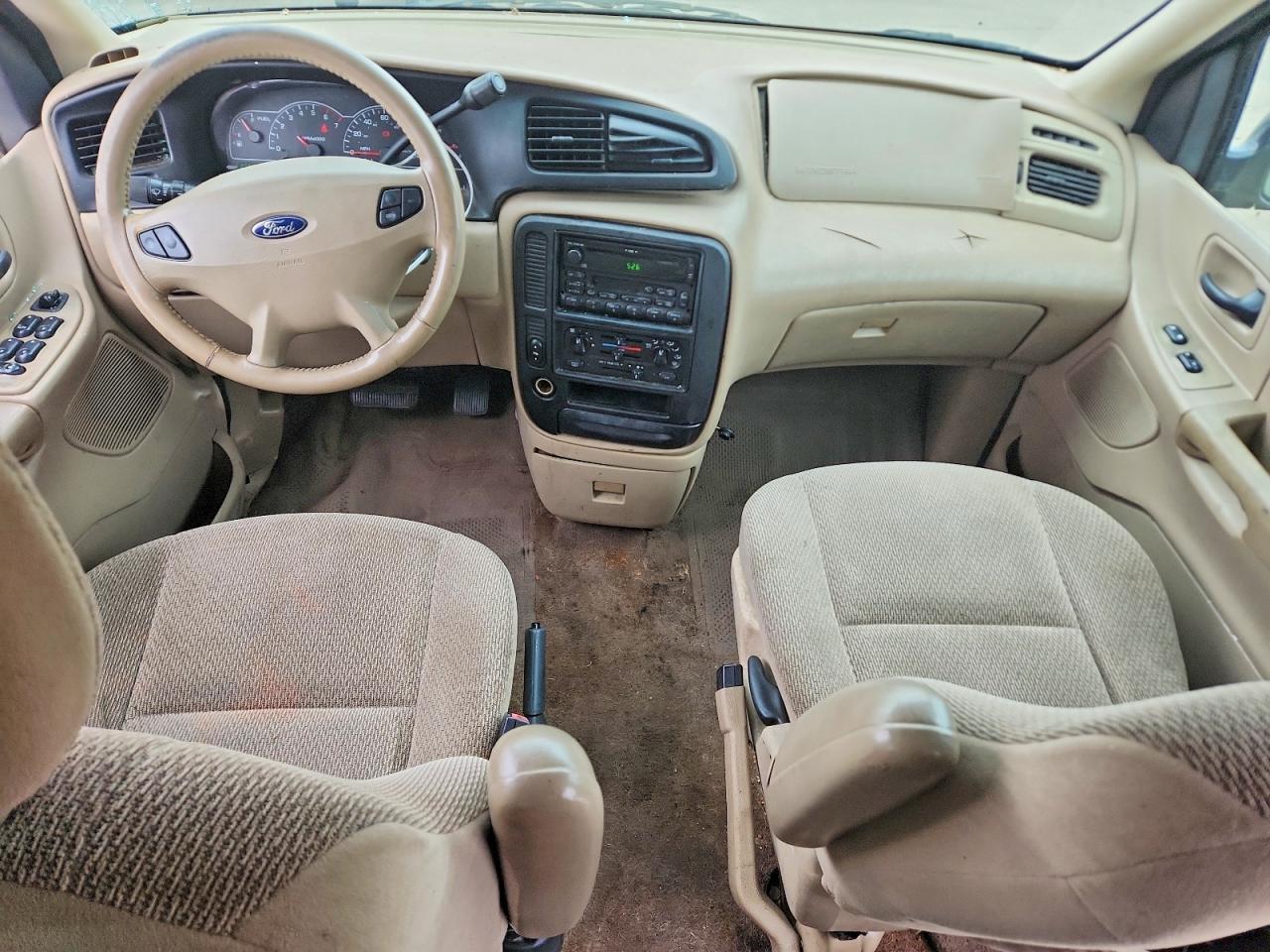 2003 Ford Windstar Sport Red vin: 2FMZA57403BA30379